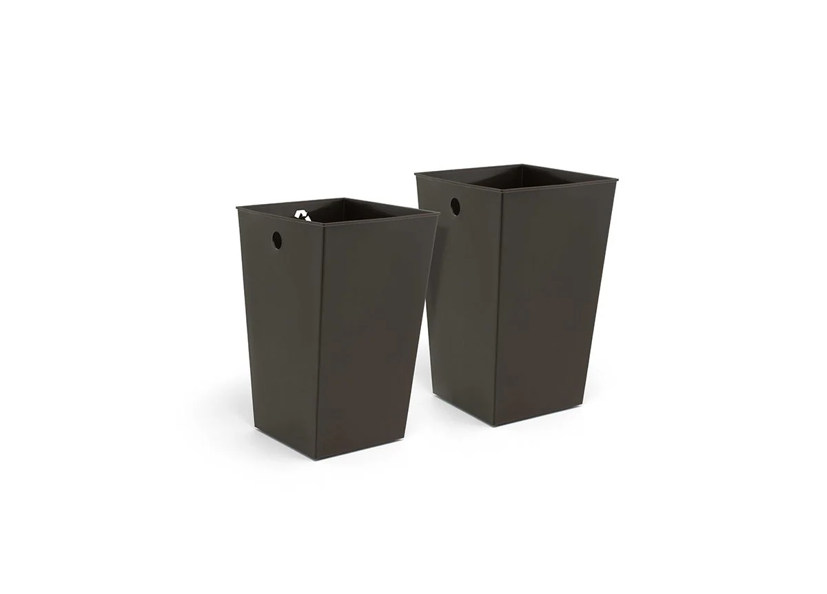 FOH Recycle Bin Liner, PP, Brown, 12 ct