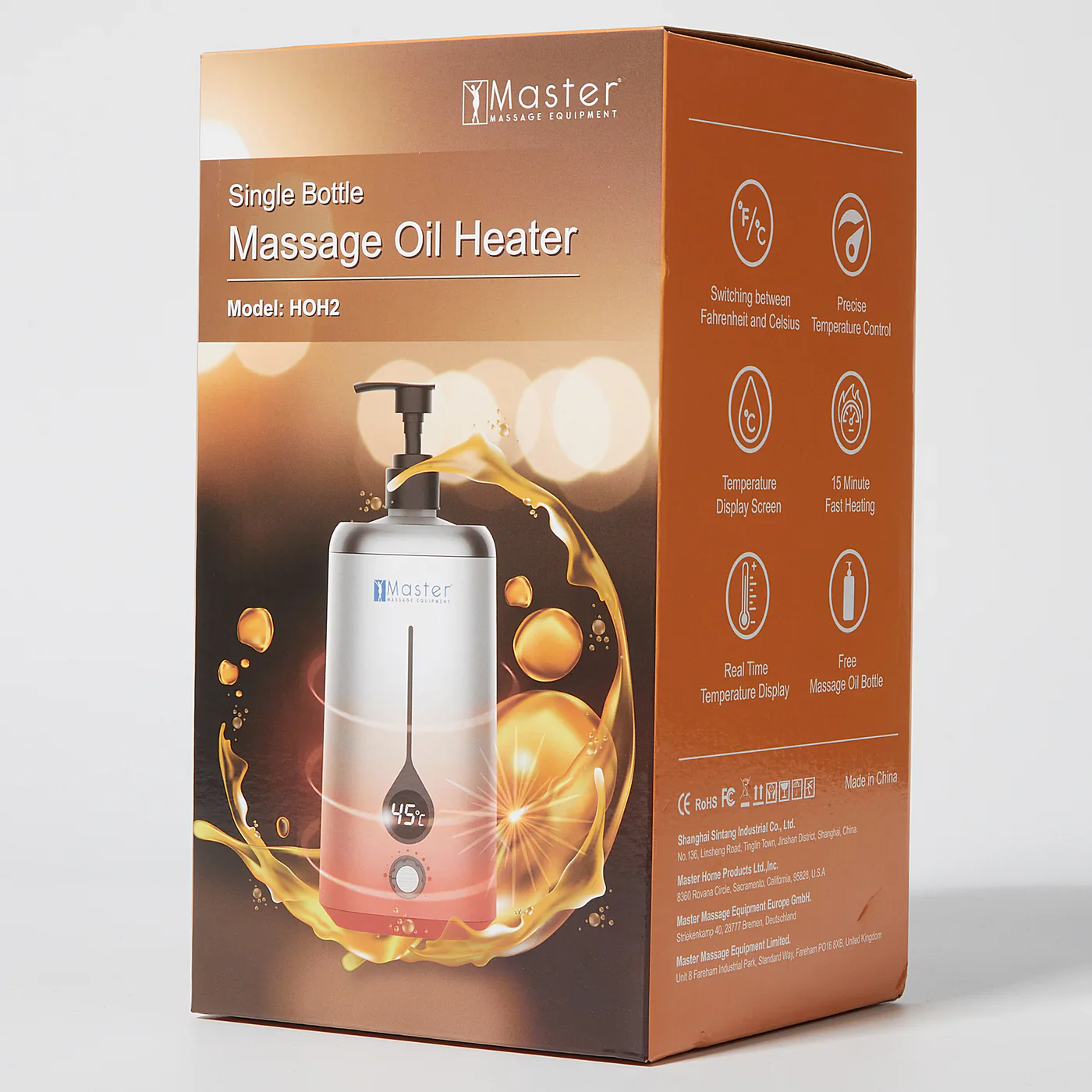 Professional Digital Massage Oil & Lotion Warmer, 1 Bottle - Image 4