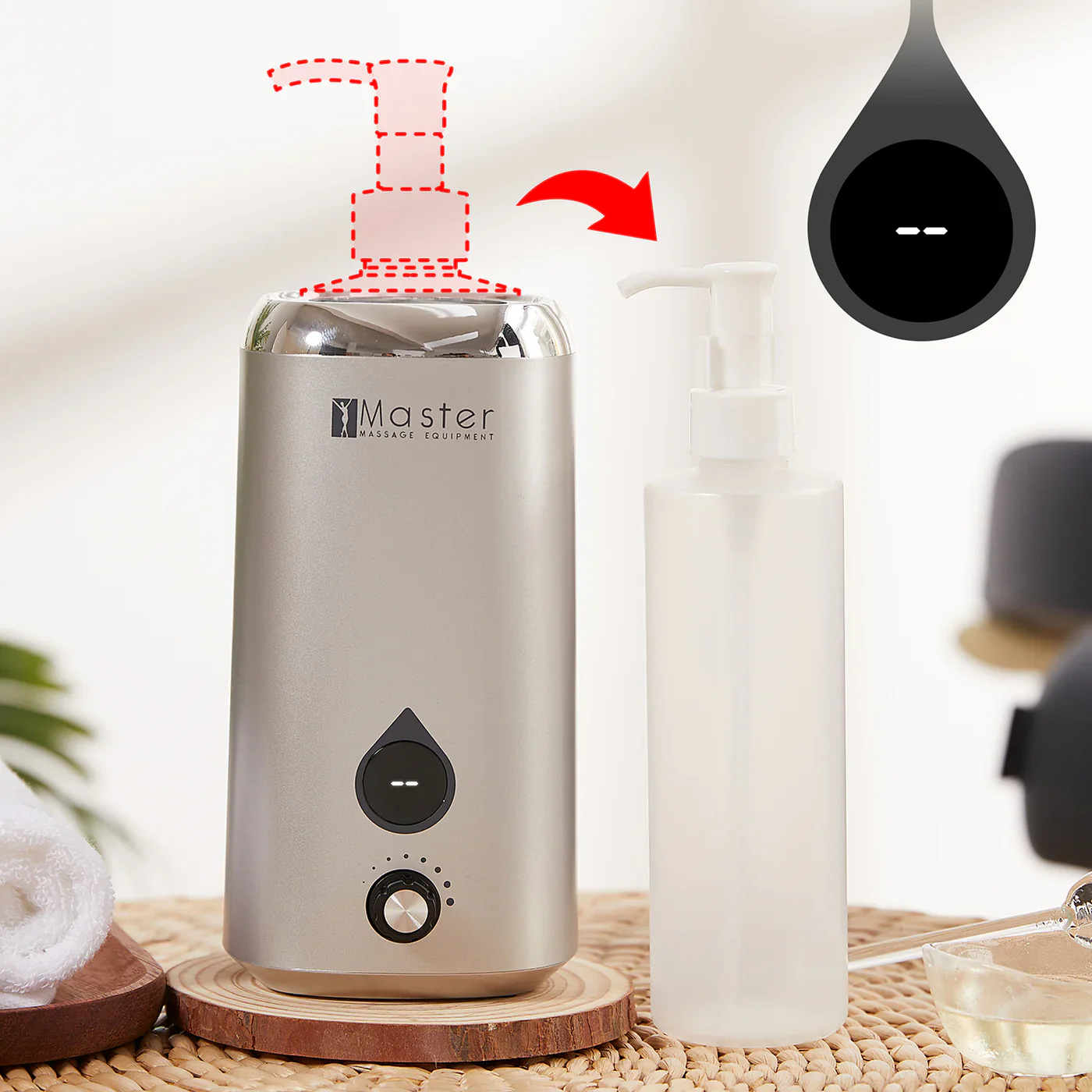 Professional Digital Massage Oil & Lotion Warmer, 1 Bottle - Image 7