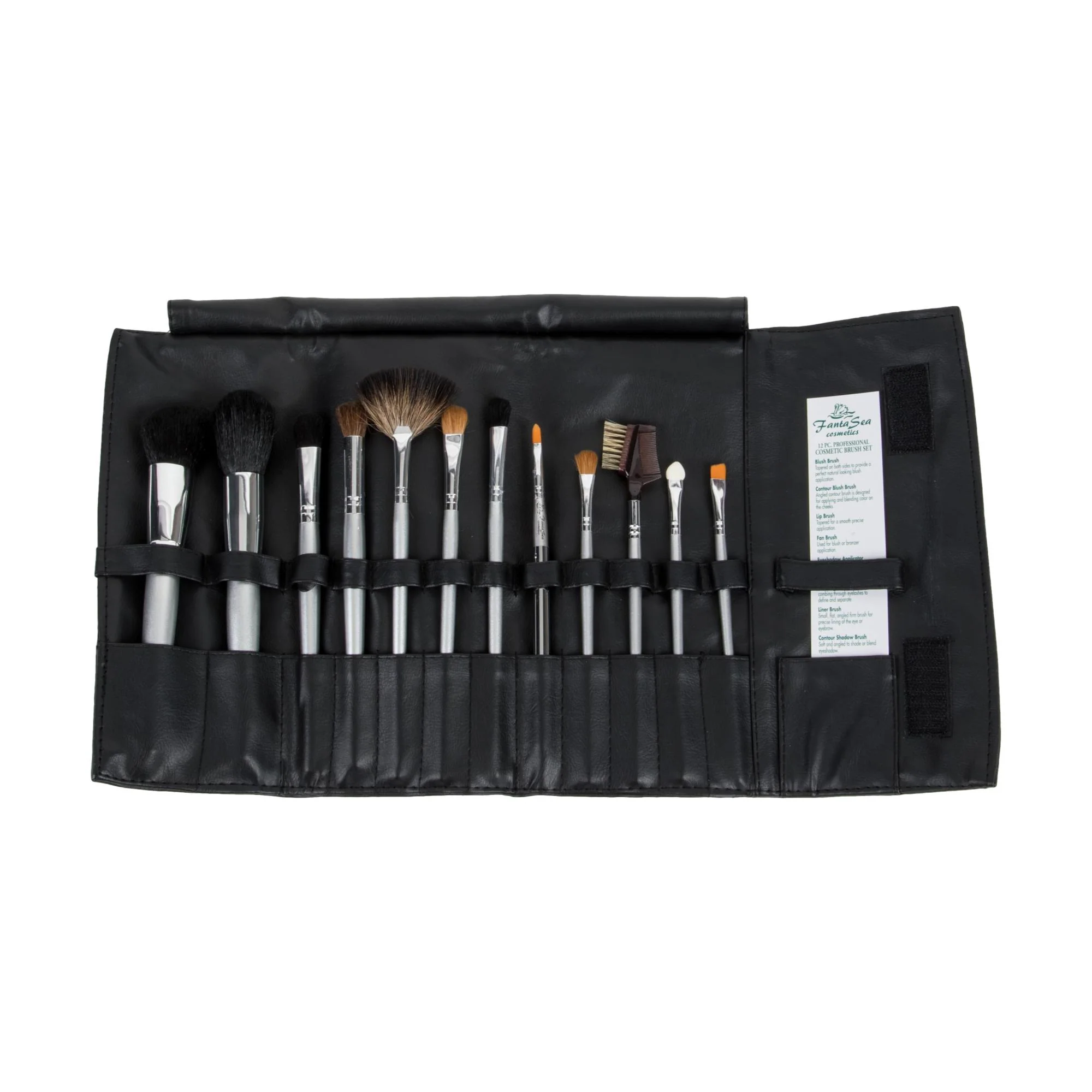 Professional Makeup Brush Set, 12 ct - Image 3