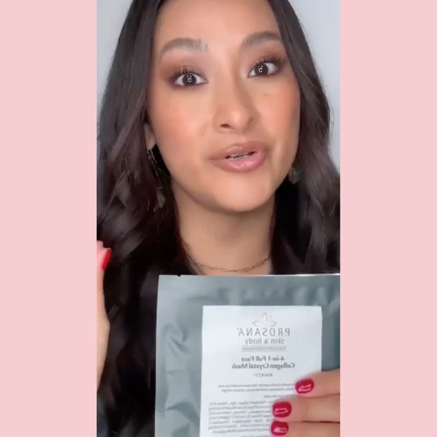 Prosana 4-in-1 Full Face Crystal Collagen Gel Mask, 1 ct - Image 2
