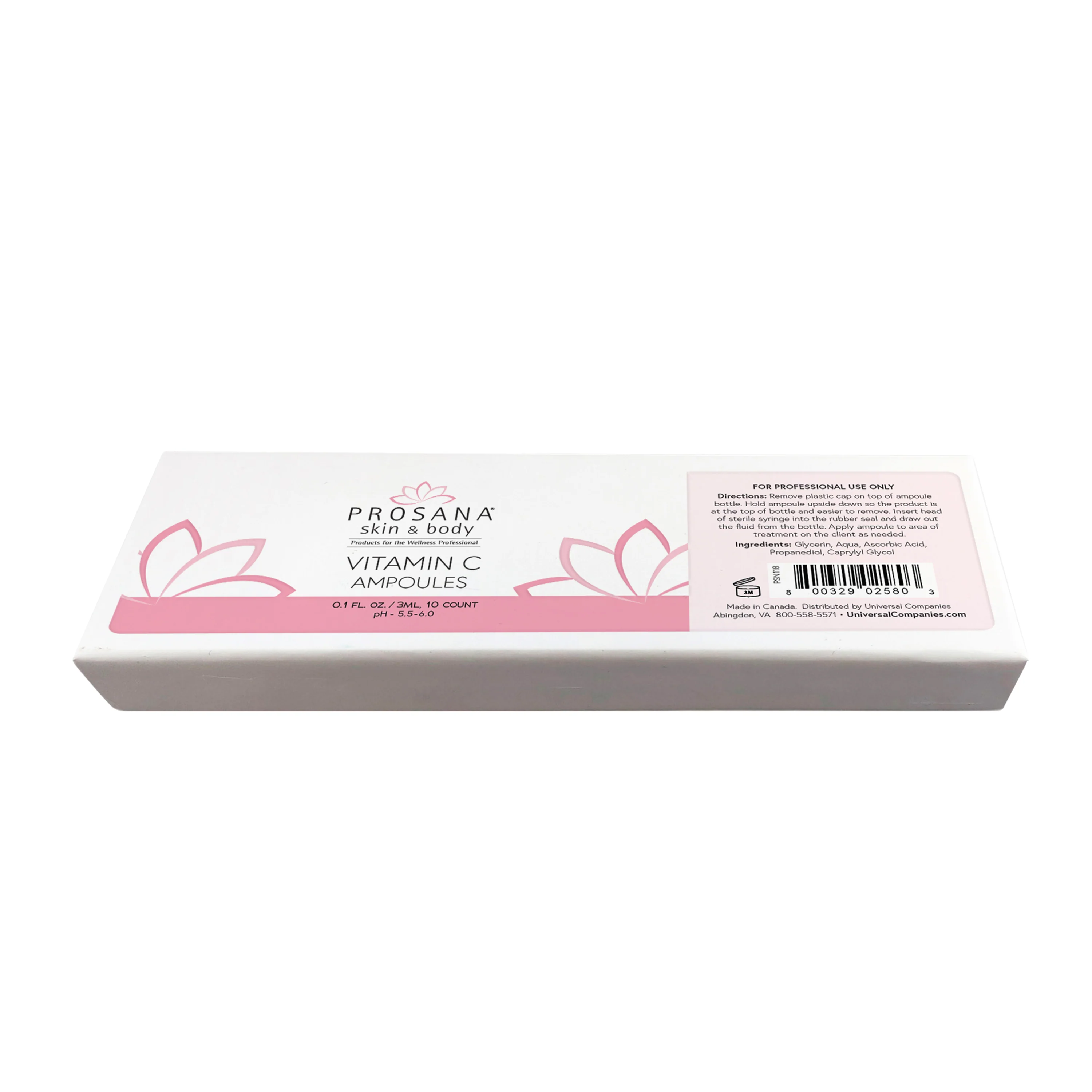 Prosana Vitamin C Ampoule, 3 mL, 10 ct - Image 3