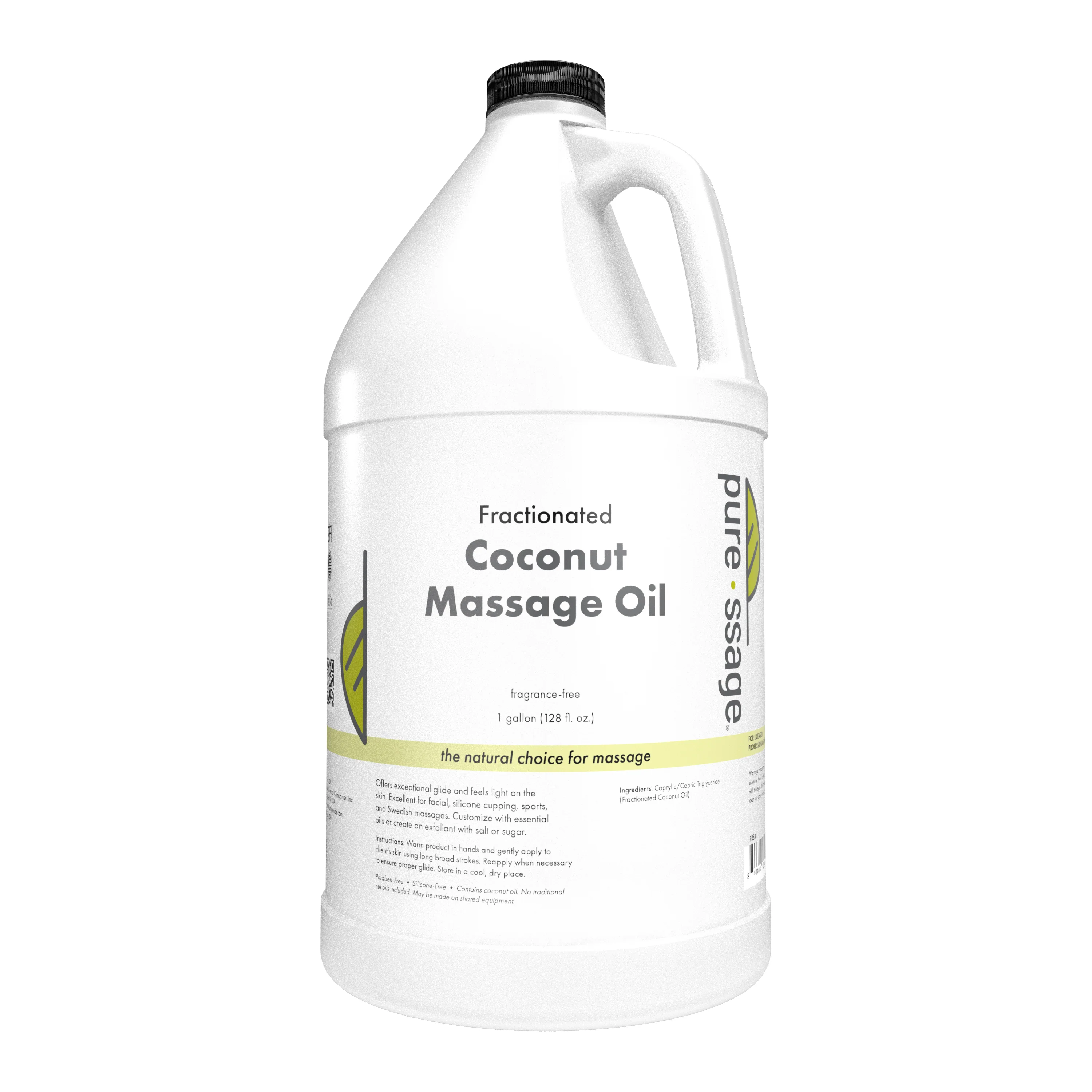 Pure-ssage Fractionated Coconut Massage Oil - Image 2