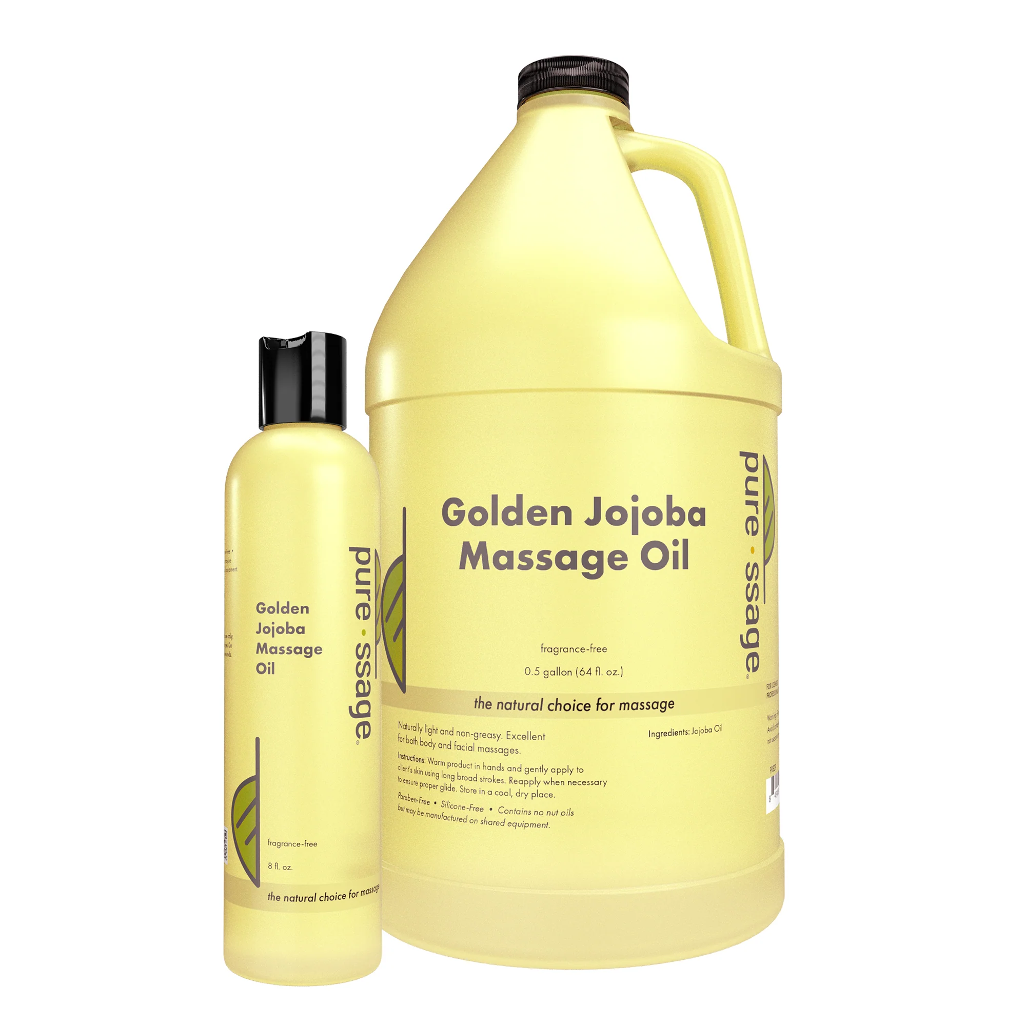 Pure-ssage Golden Jojoba Massage Oil