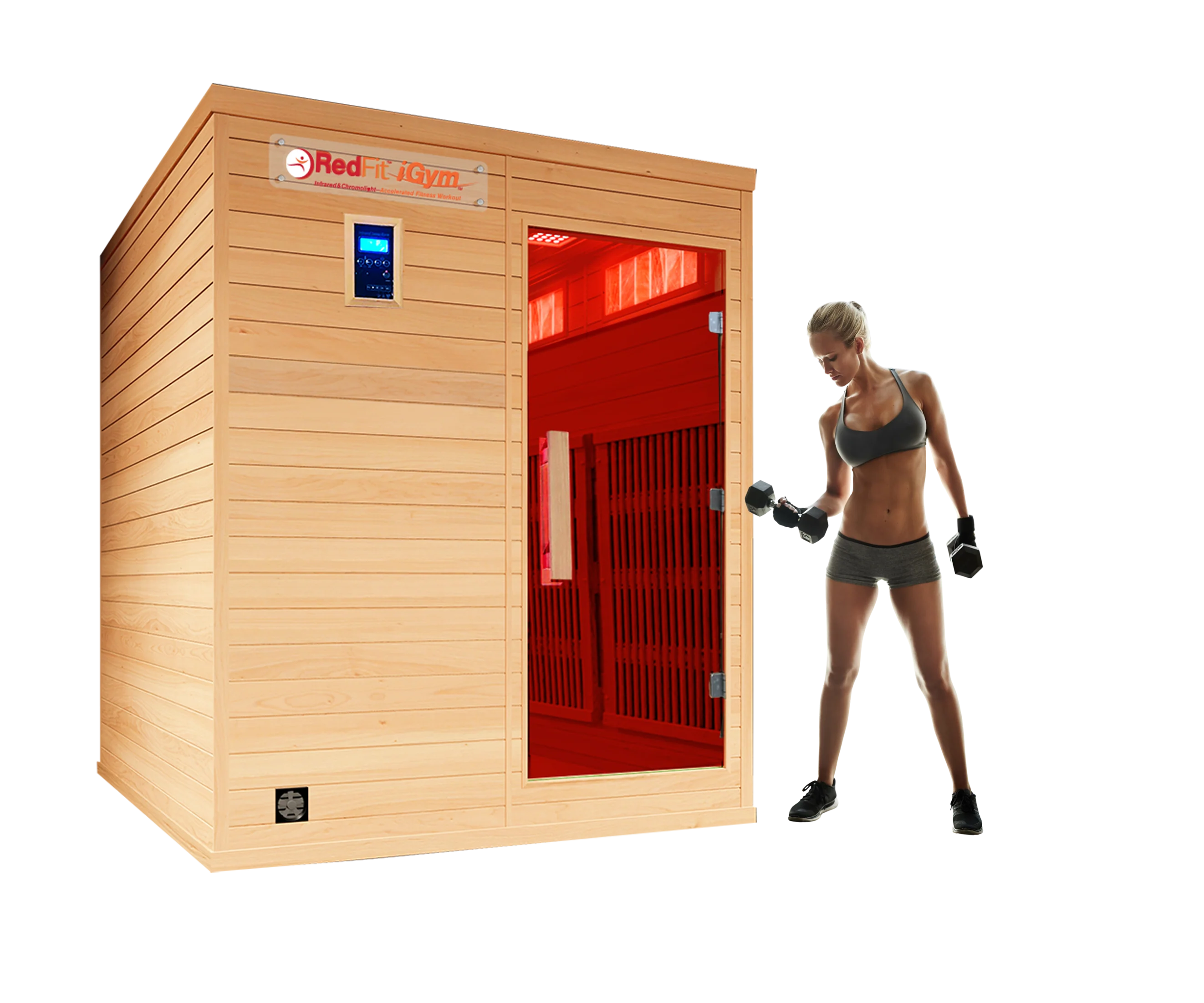 RedFit iGym, Infrared Fitness Gym with Bio-Stacking Technology - Image 2