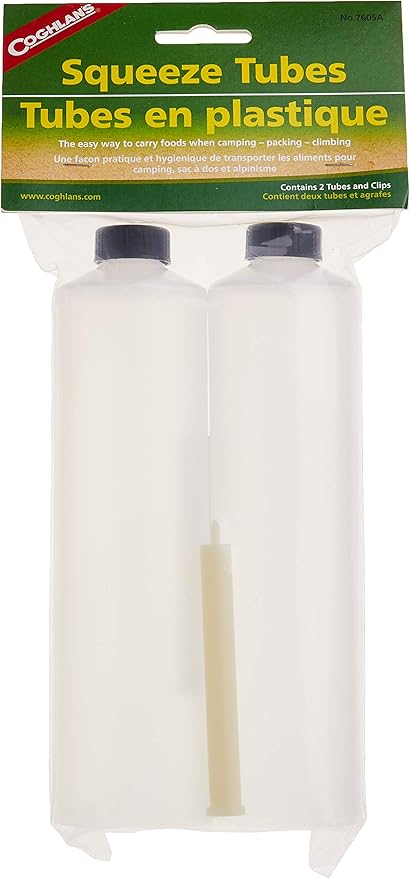 Refillable Squeeze Tubes, 8 oz, 2 ct