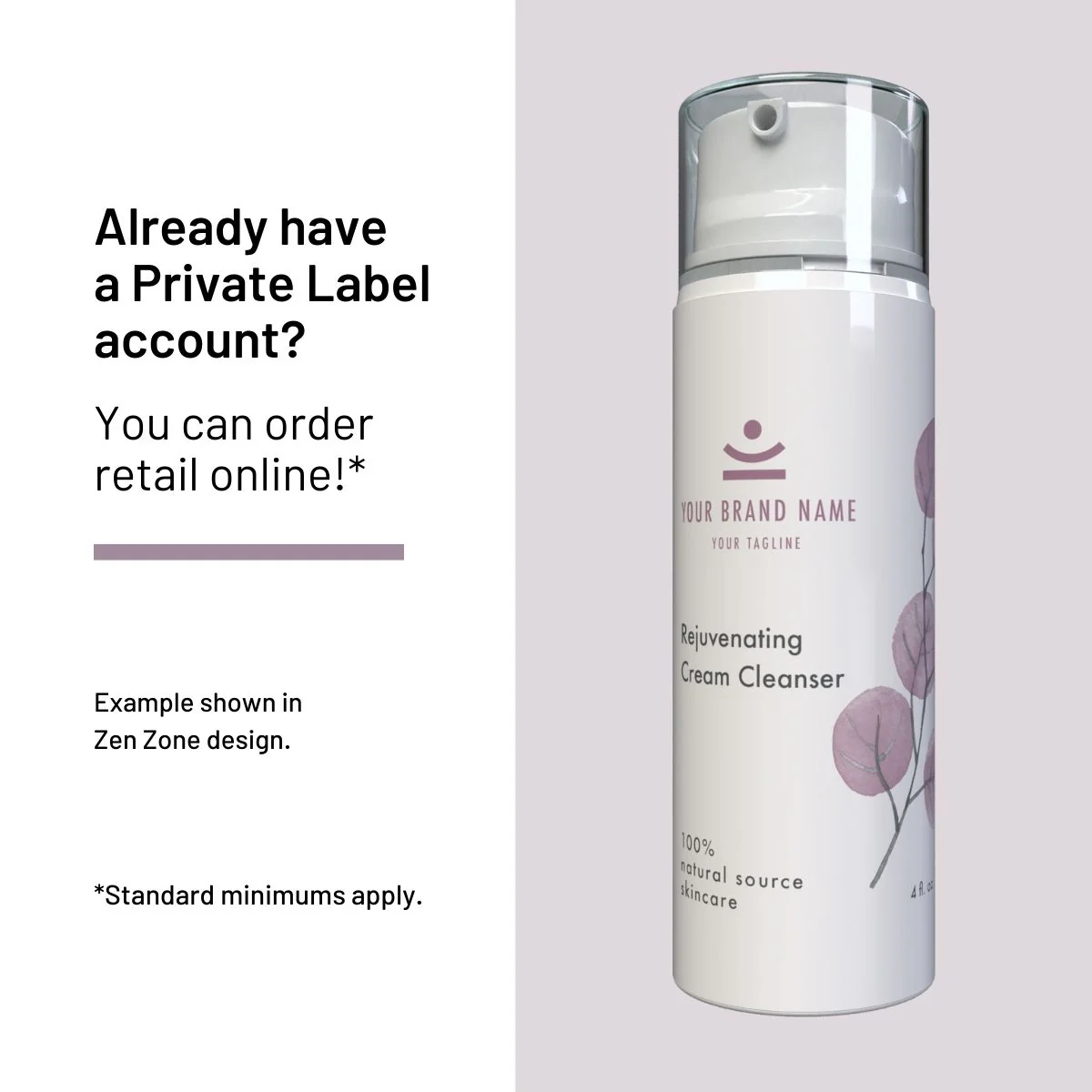 Private Label Rejuvenating Cream Cleanser - Image 3
