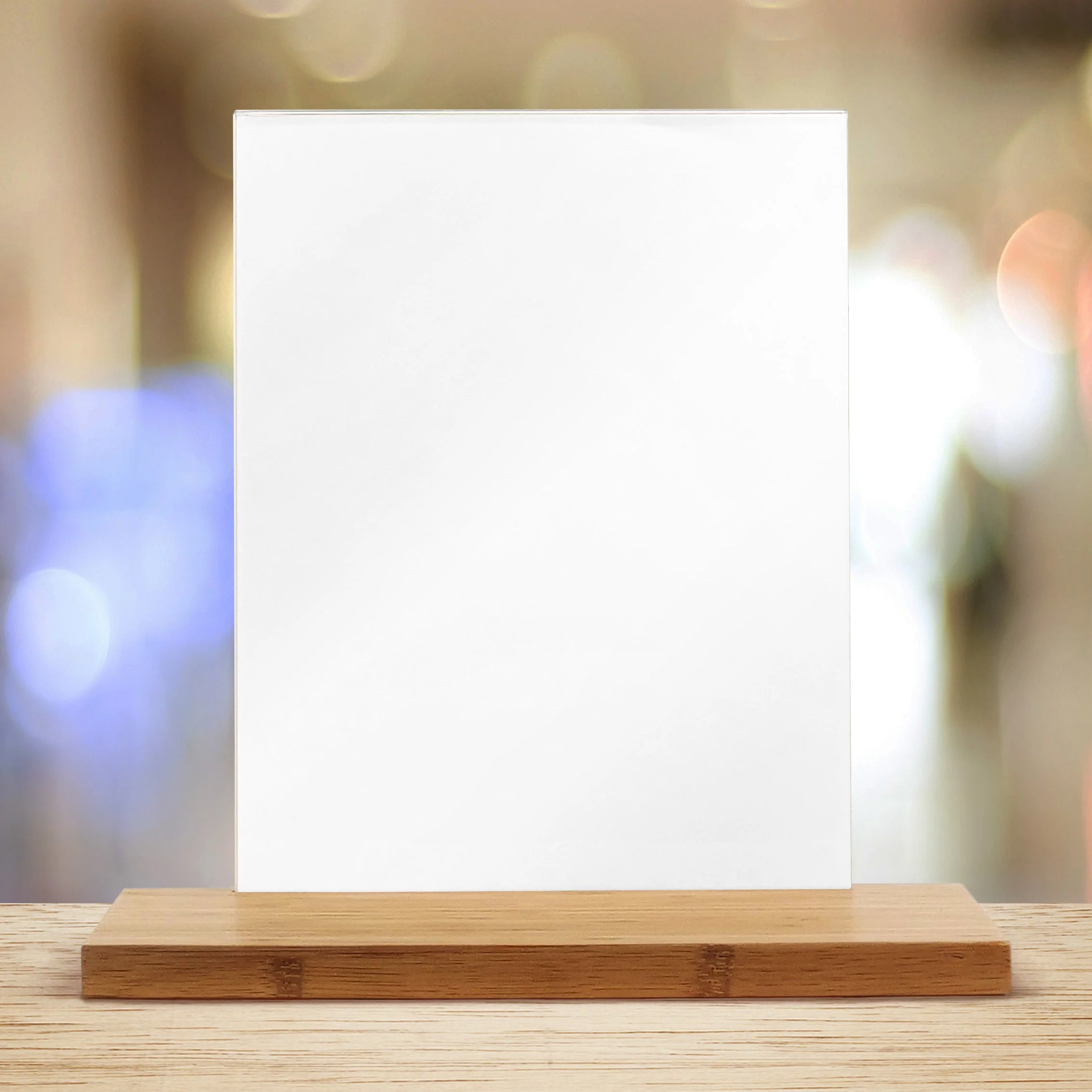 Replacement Acrylic Sign Holder, 8.5" x 11"