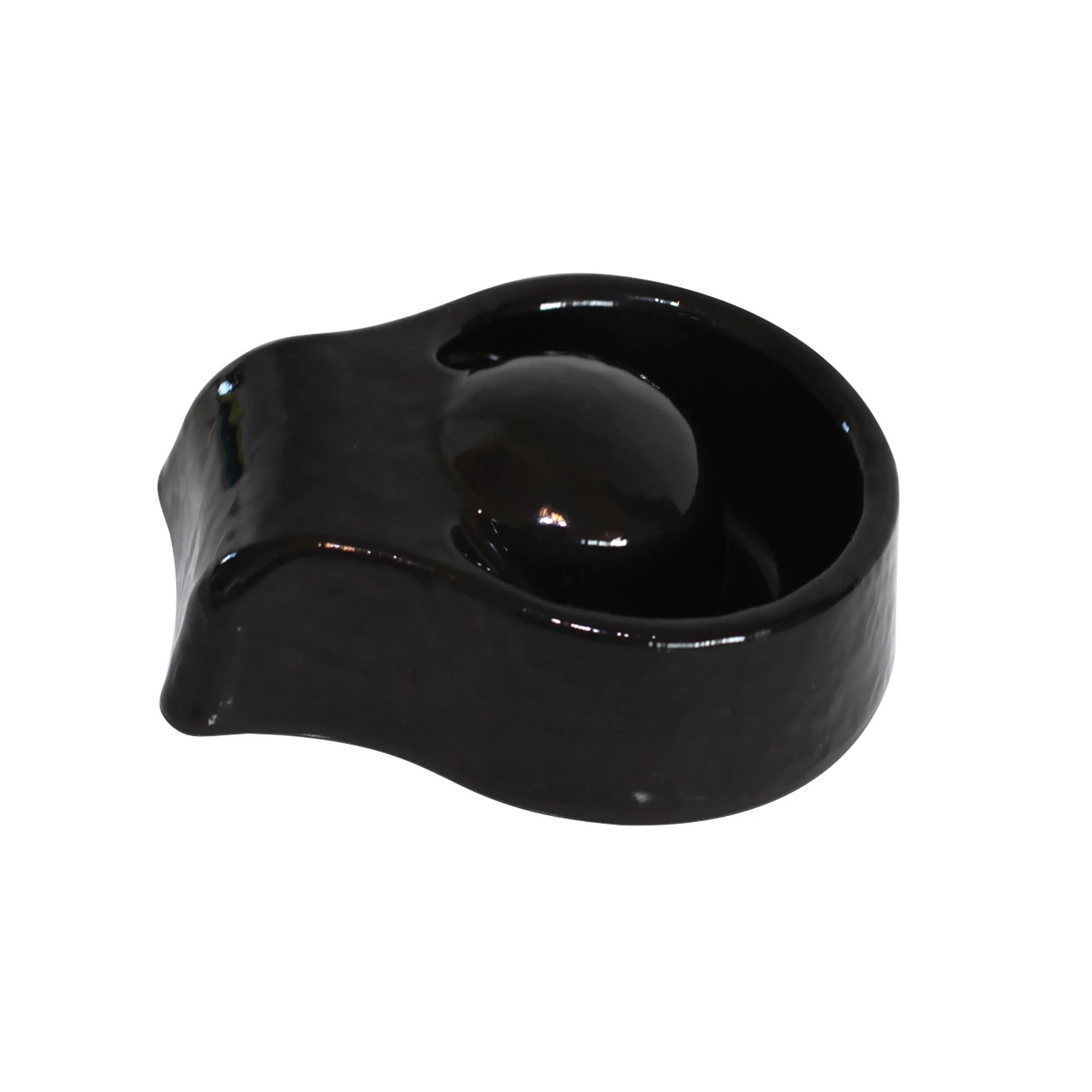 Noel Asmar Resin Manicure Dish / Round / Onyx