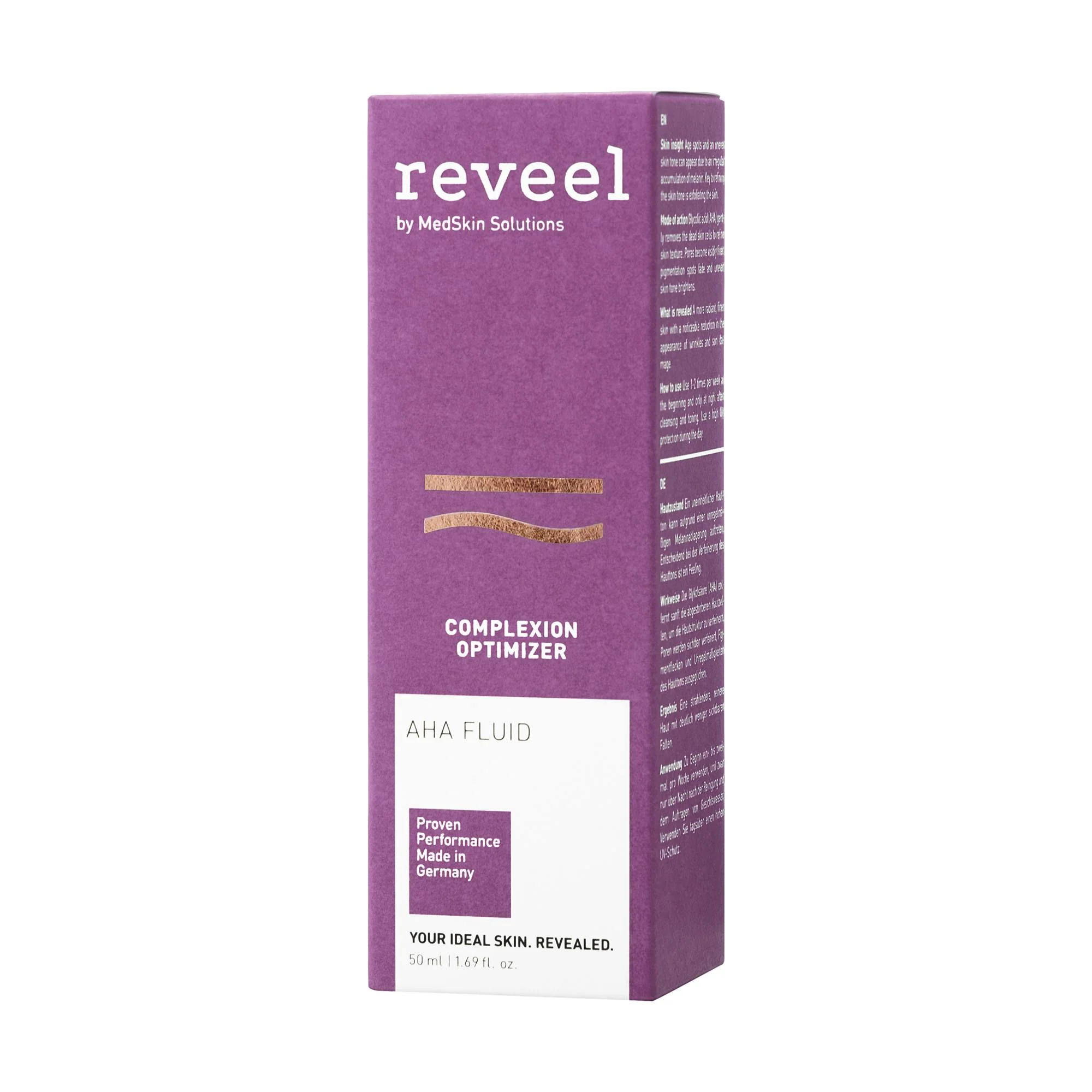 reveel AHA Fluid, 50 mL - Image 3