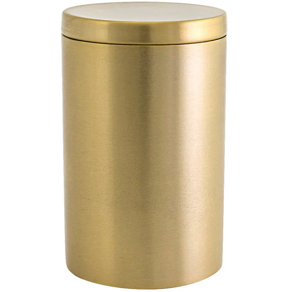 FOH Round Stainless Jar with Lid, 12 ct - Image 3