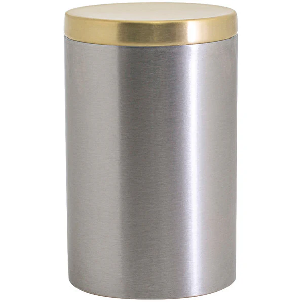 FOH Round Stainless Jar with Lid, 12 ct - Image 9
