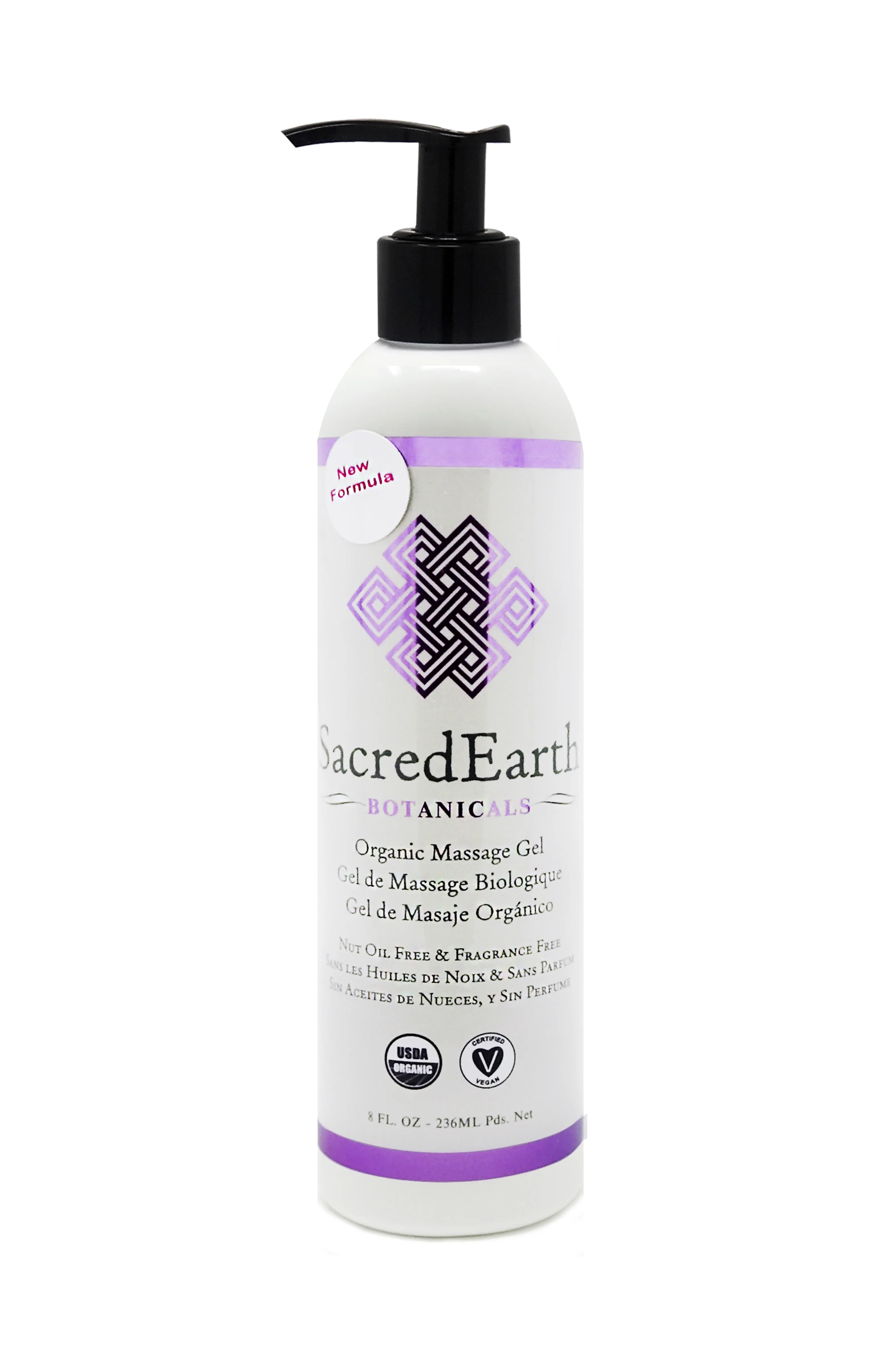 Sacred Earth Botanicals Organic Massage Gel - Image 2