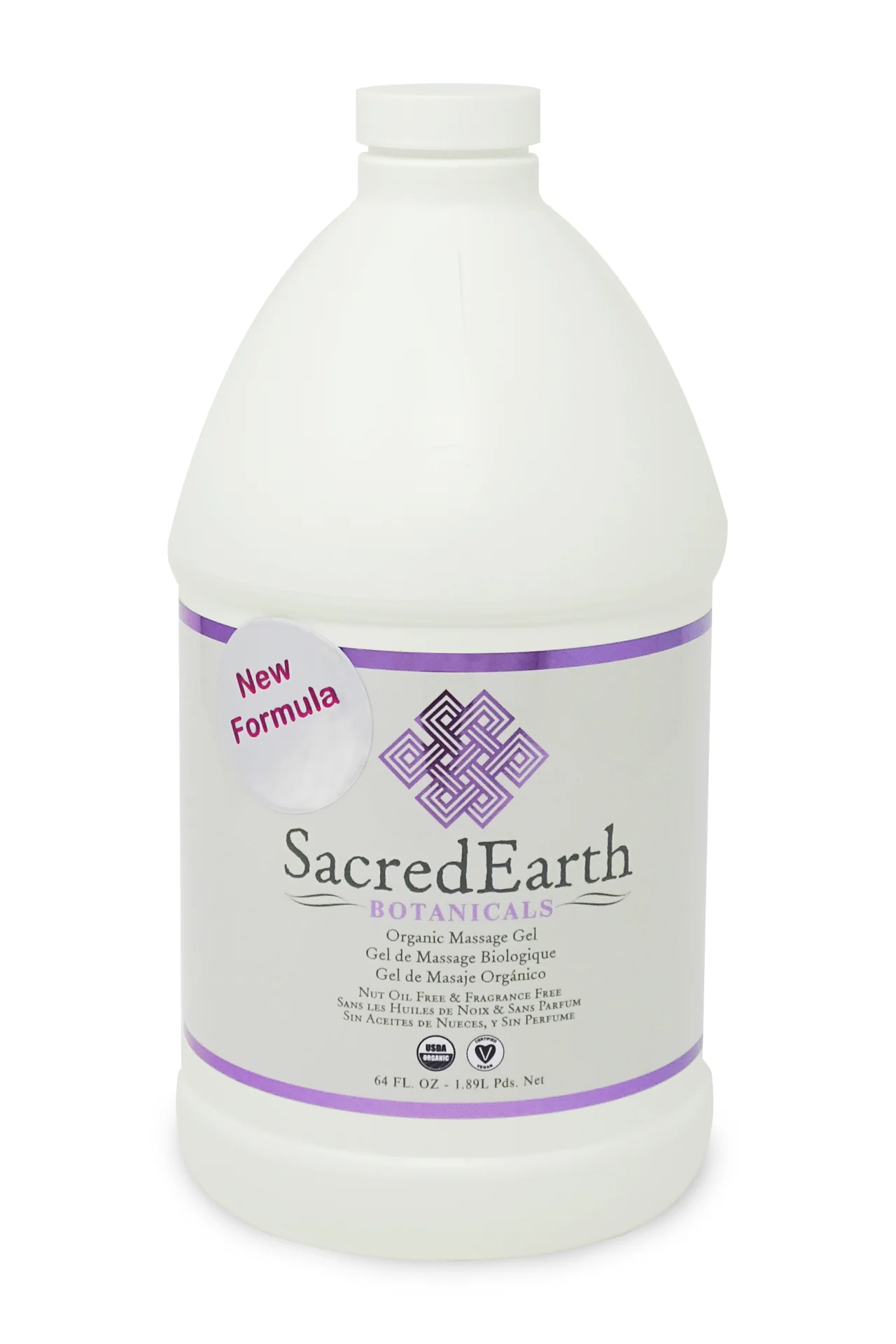 Sacred Earth Botanicals Organic Massage Gel - Image 4