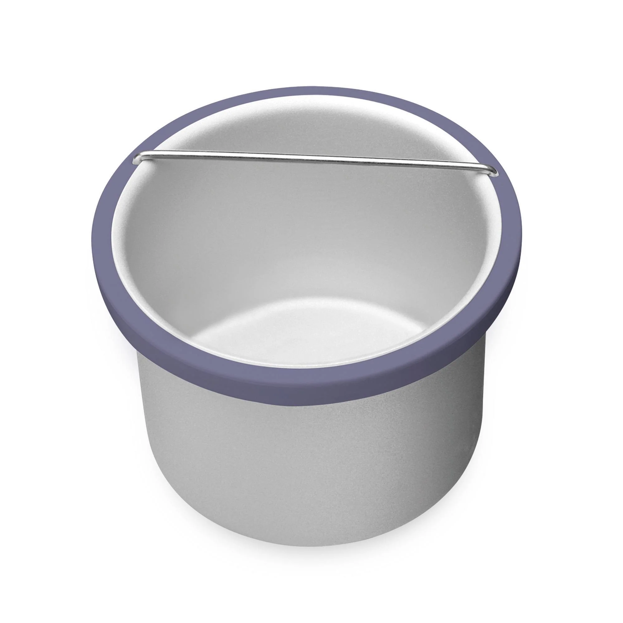 Satin Smooth Empty Metal Pot