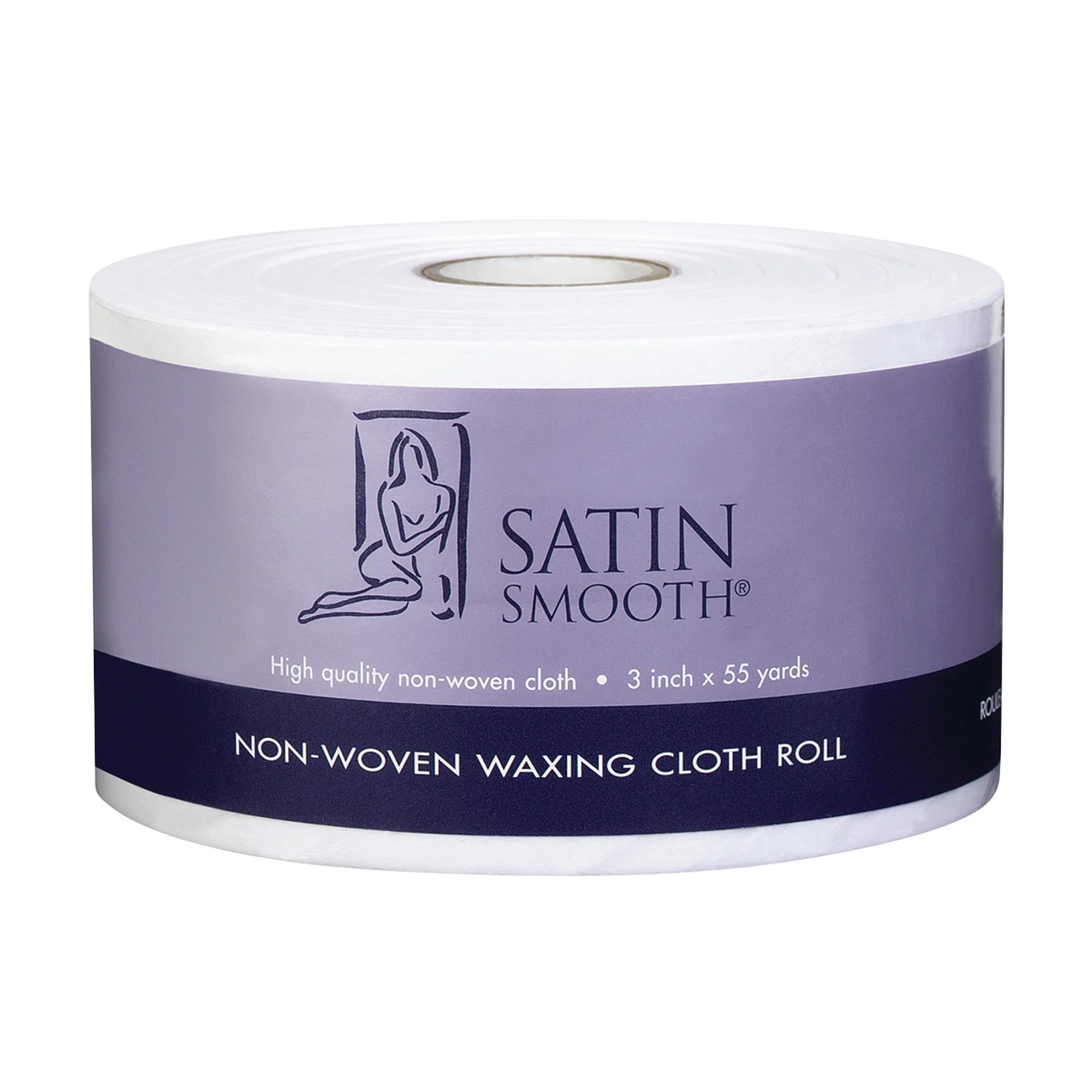 Satin Smooth Non-Woven Roll / 3" X 55 yd