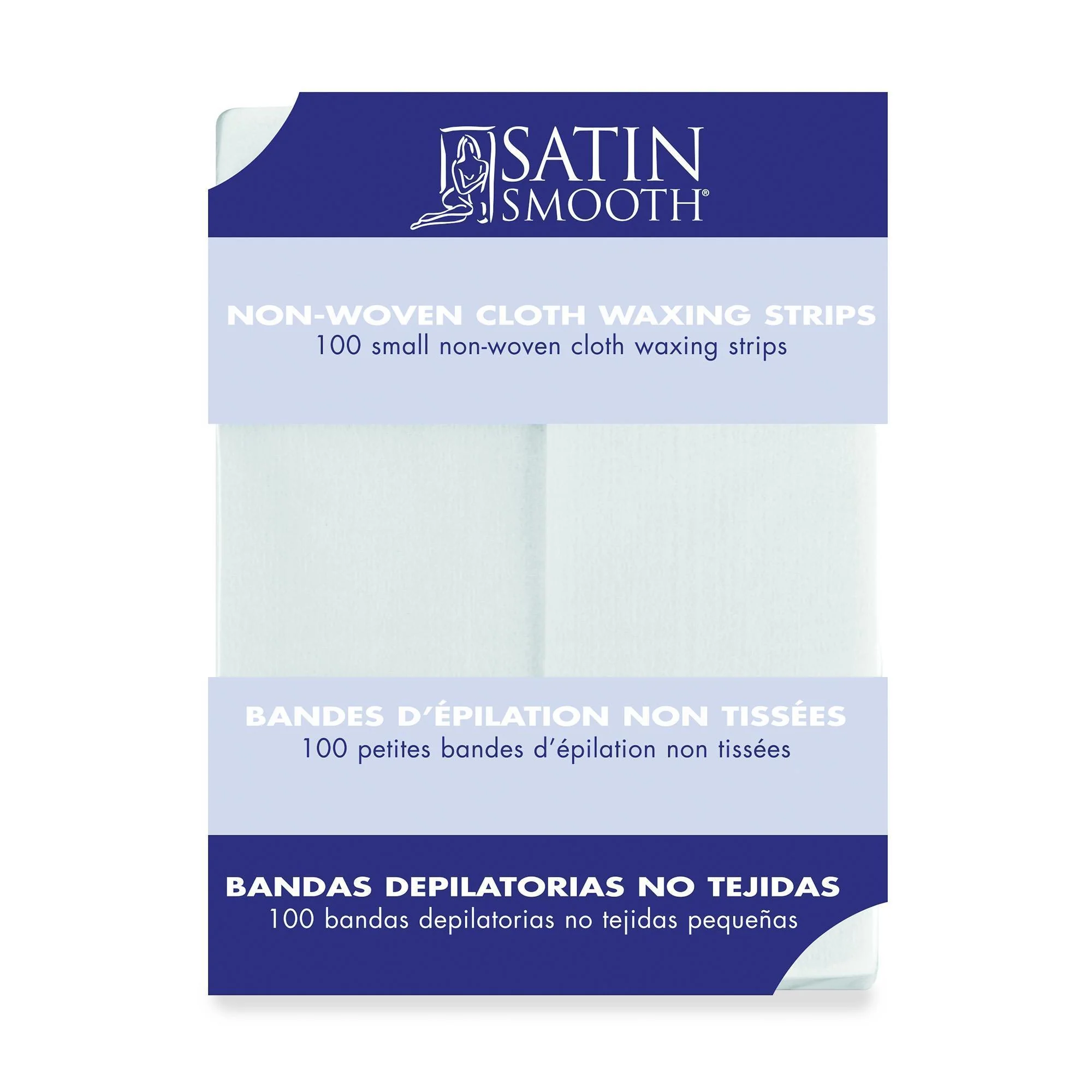 Satin Smooth Non-Woven Strips, 100pc - Image 2