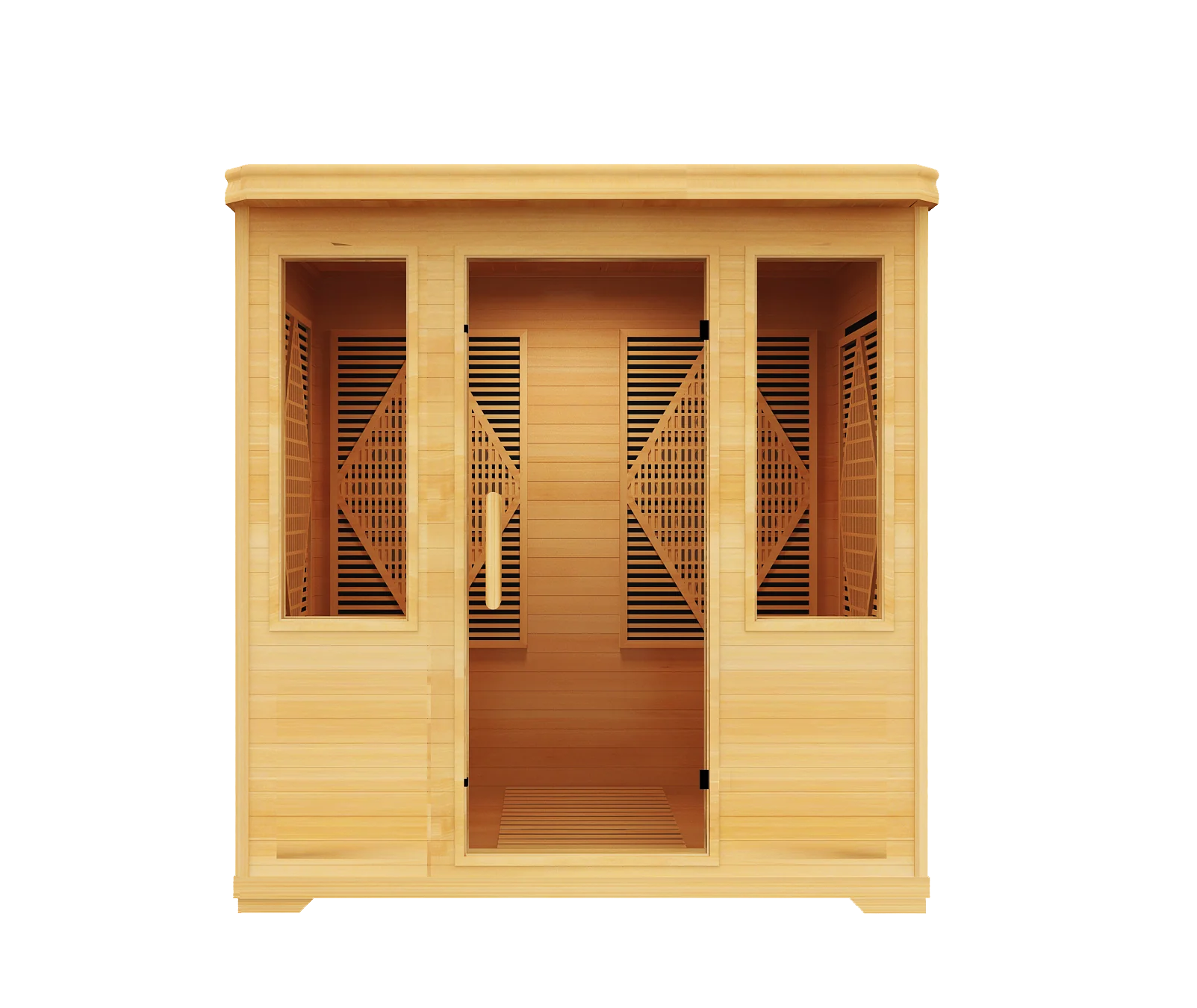 SaunaWellness Pro 5 Dual Infrared & Chromolight Therapy Sauna, 4 Person, 220v - Image 3