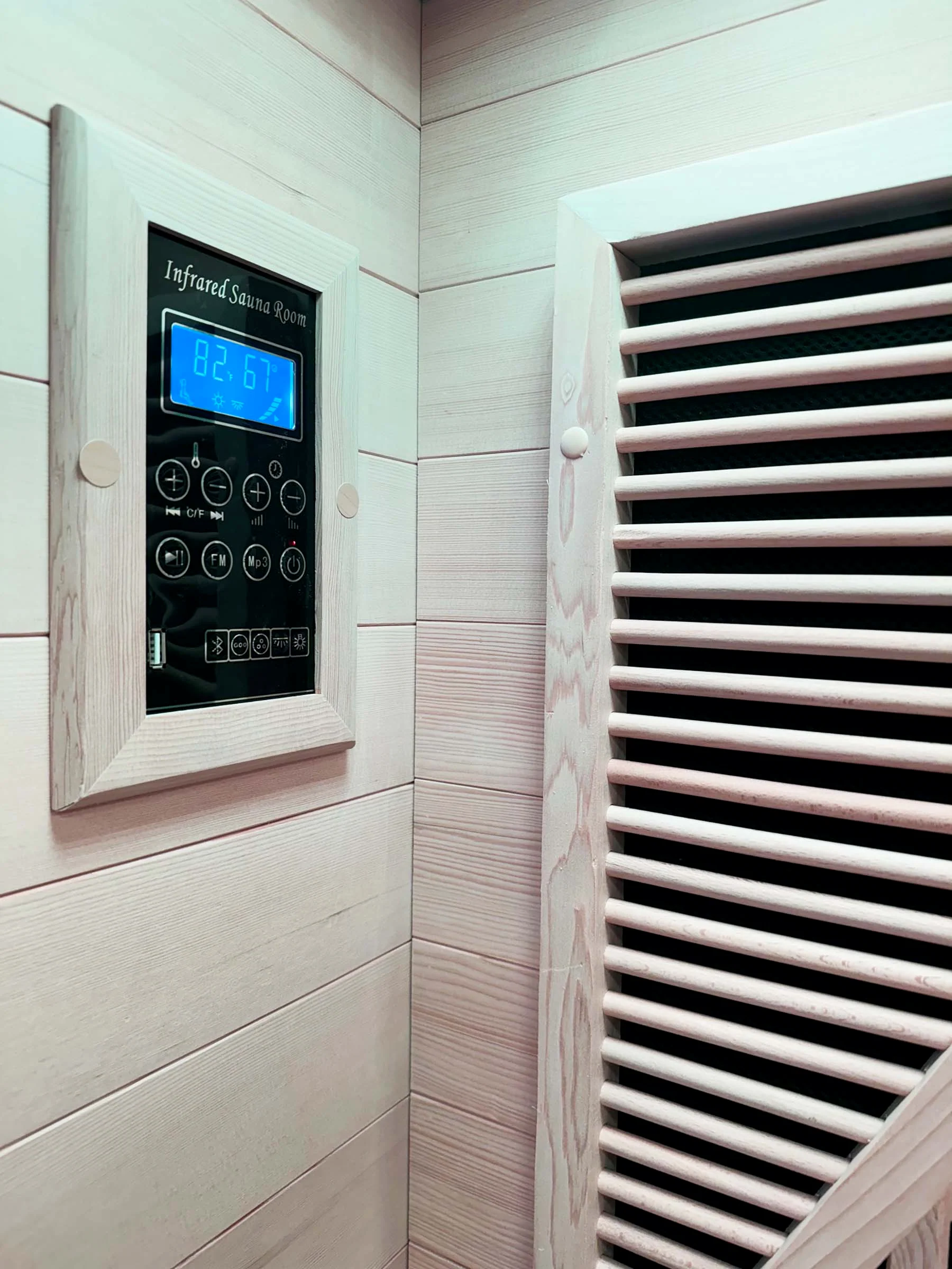 SaunaWellness Pro 5 Dual Infrared & Chromolight Therapy Sauna, 2 Person, 110v - Image 5