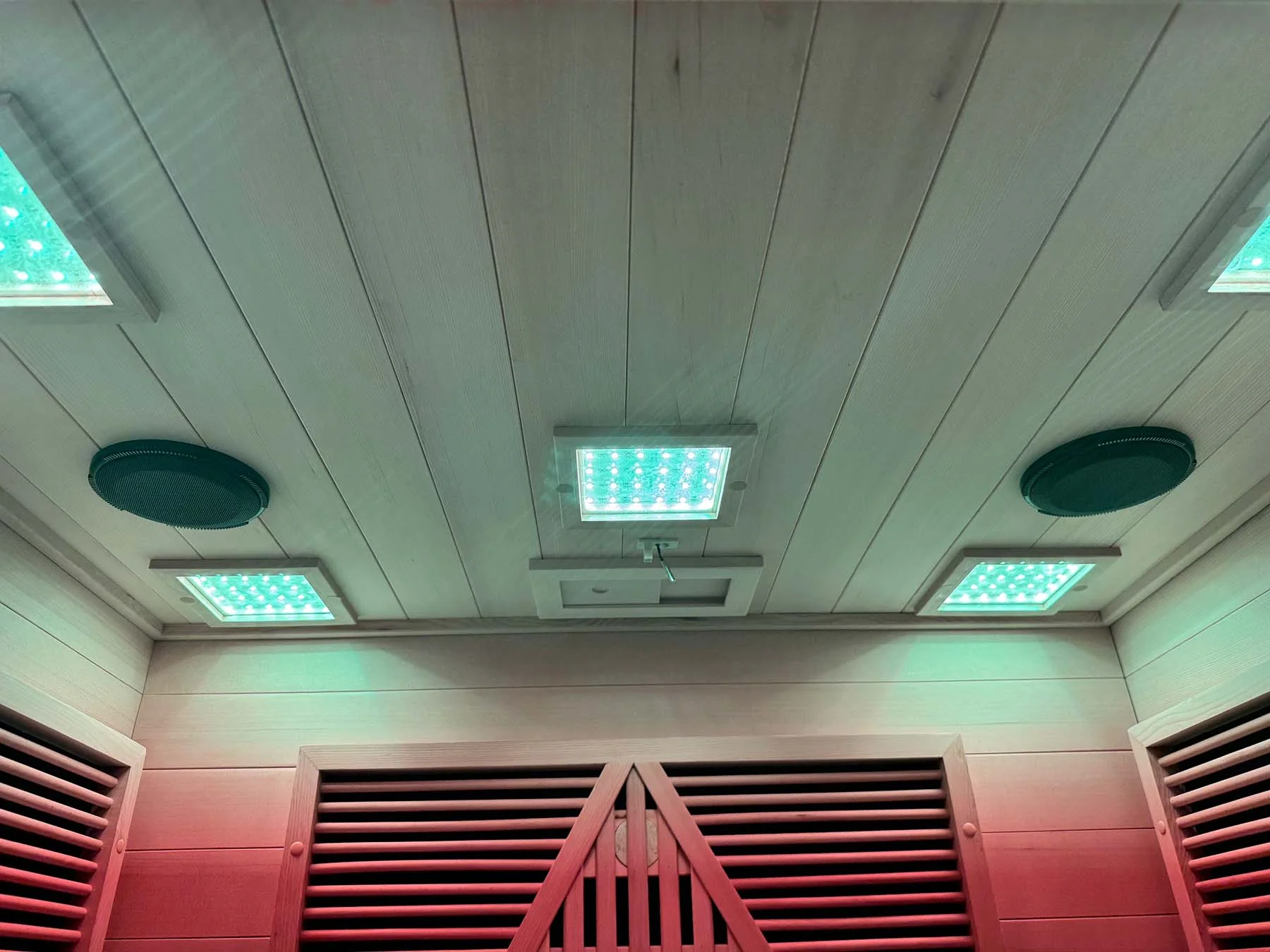 SaunaWellness Pro 5 Dual Infrared & Chromolight Therapy Sauna, 2 Person, 110v - Image 6