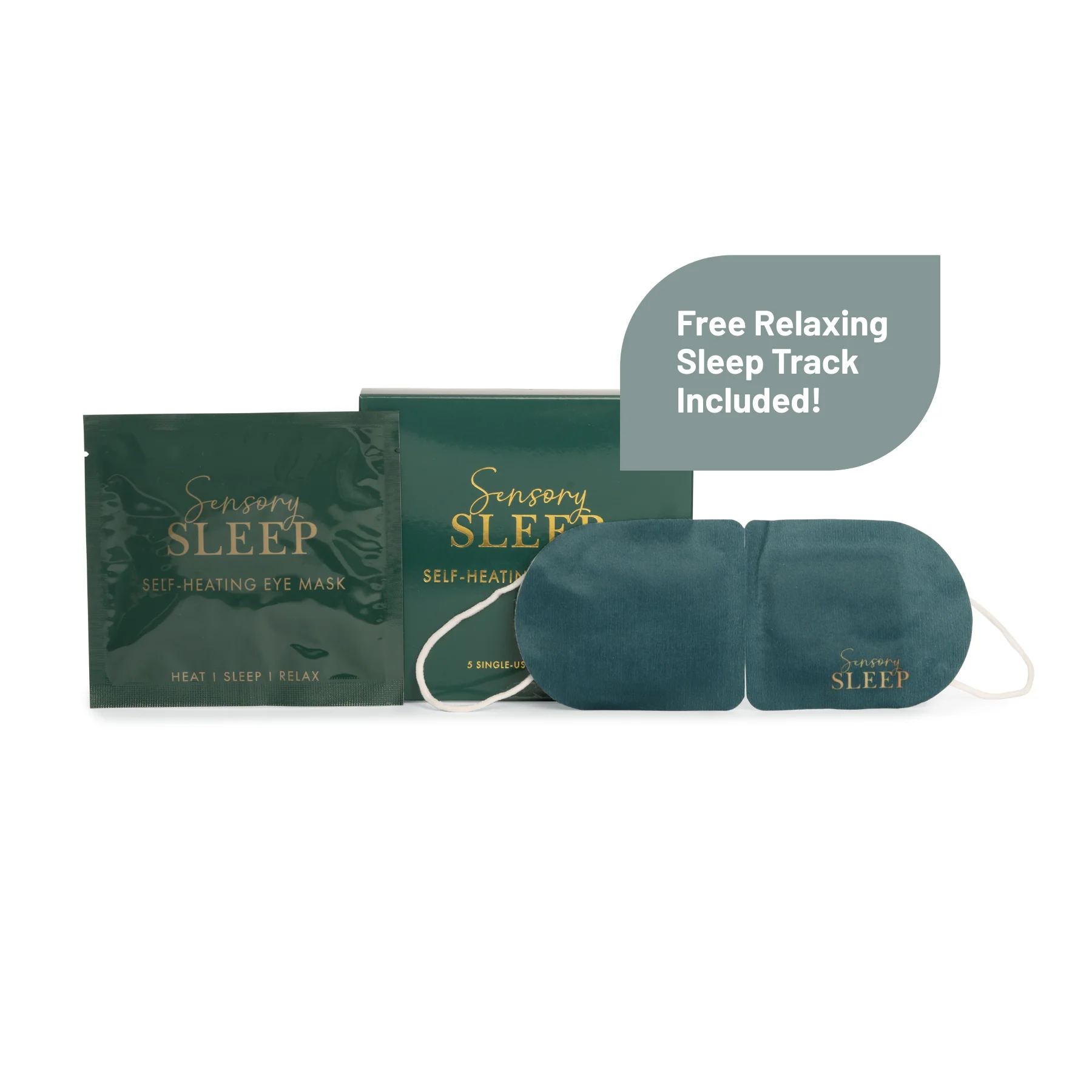 Sensory Sleep Self-Heating Eye Mask - Image 2