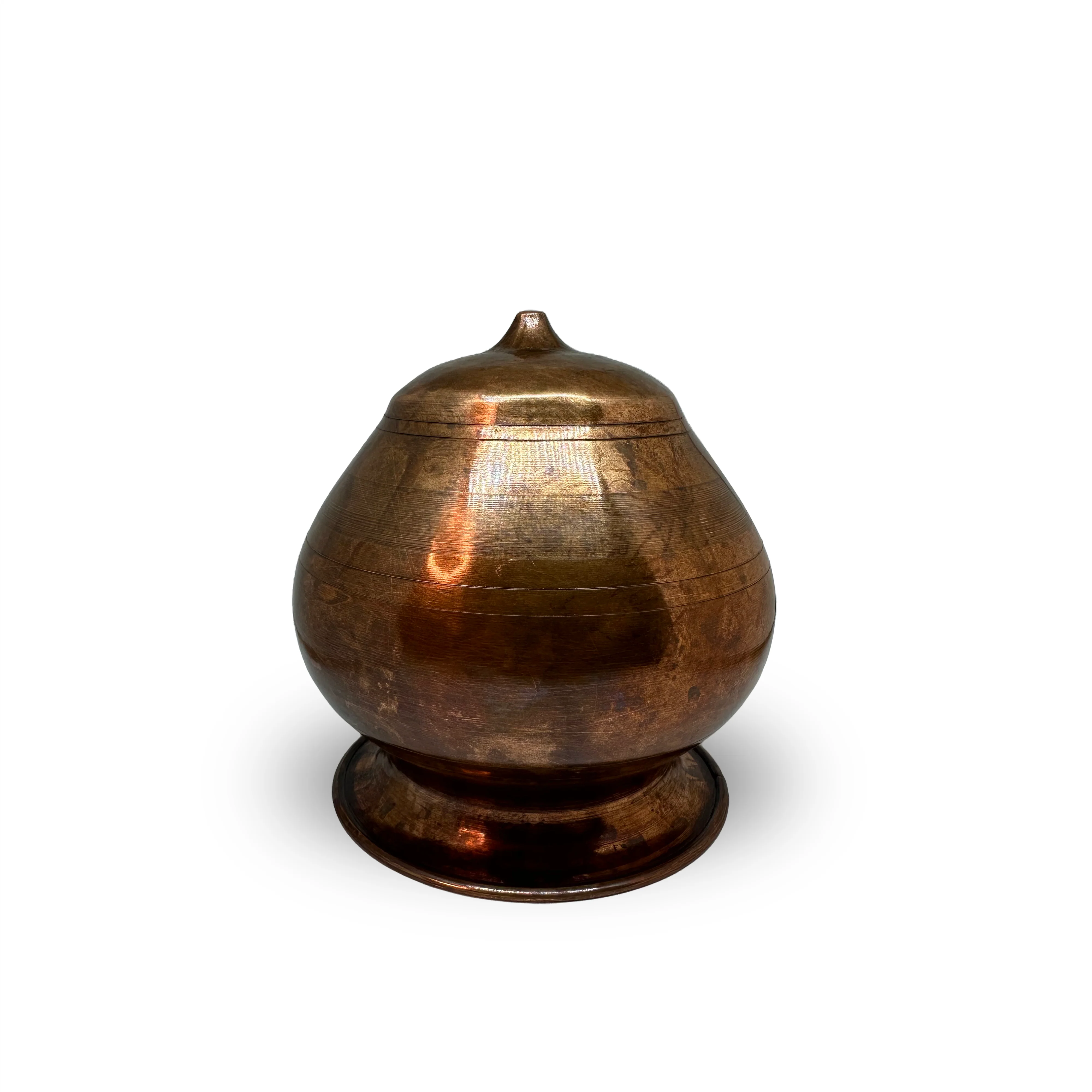 Shirodhara Copper Oil Pouring Set for Ayurvedic Spa Therapy - Image 4