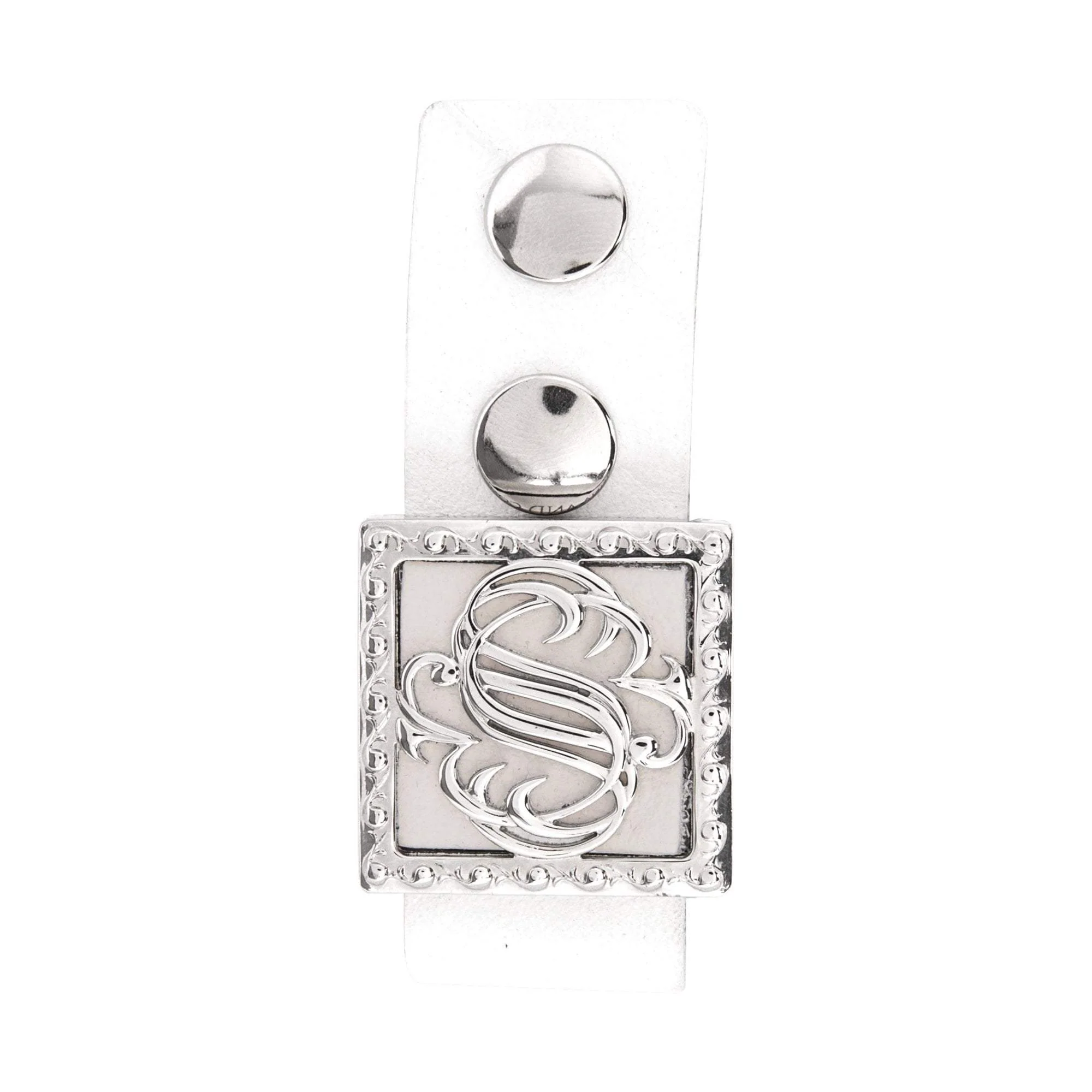 Signature Aromatherapy Locket Bracelet, White