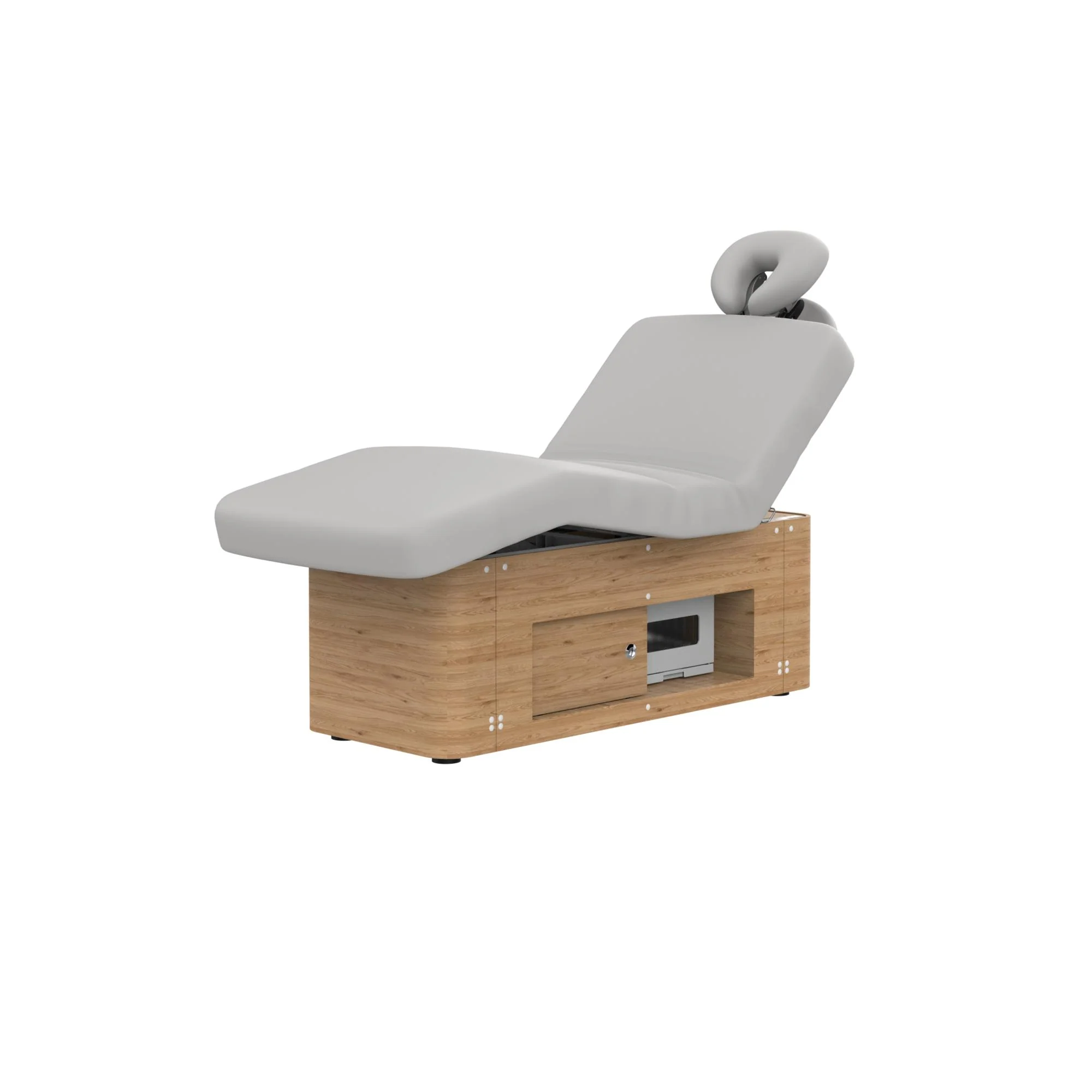 Silverfox Chloe Electric Adjustable Salon Top Spa Table with Cabinet Base - Image 5