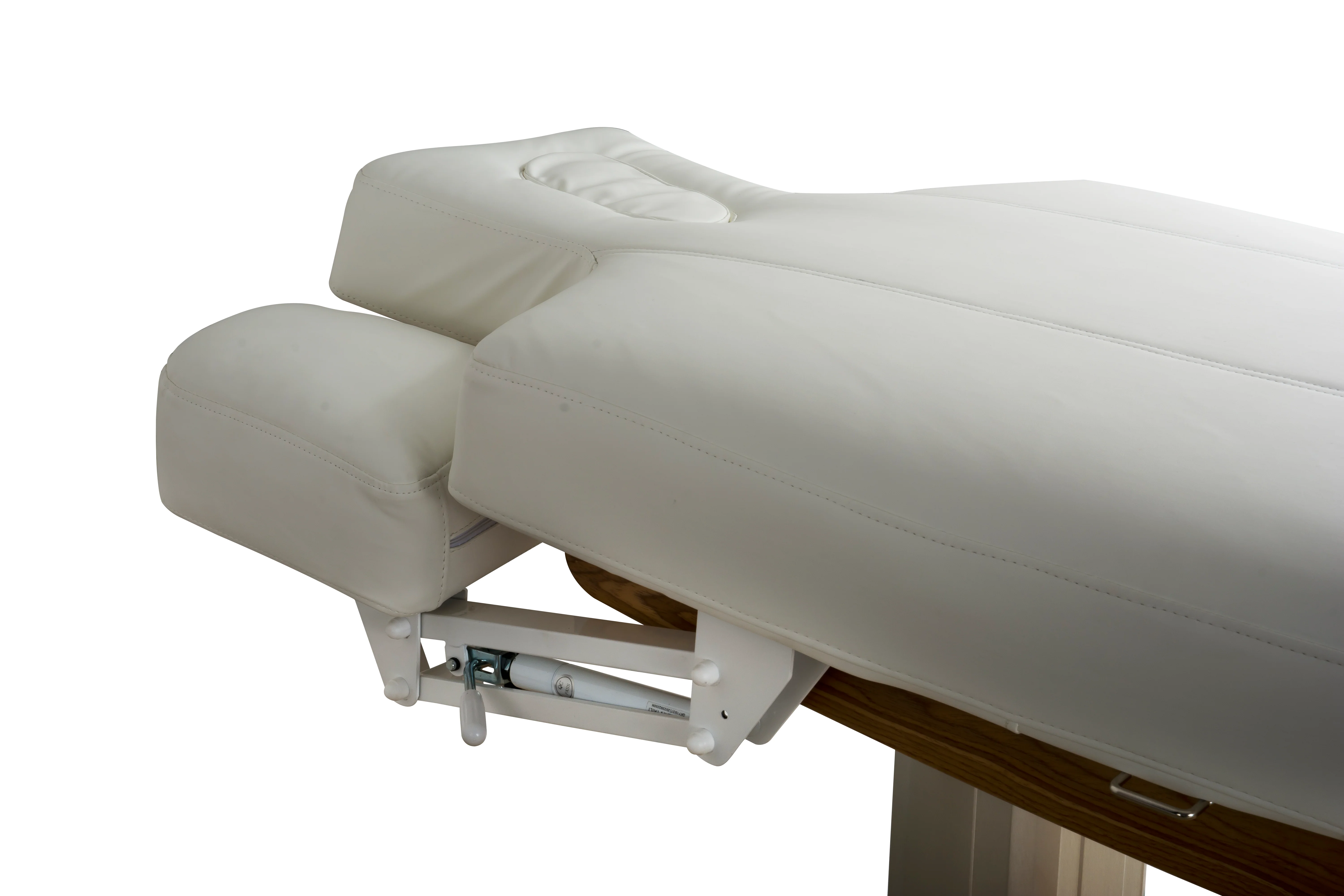 Silverfox Dual Pedestal Massage Table, White - Image 3