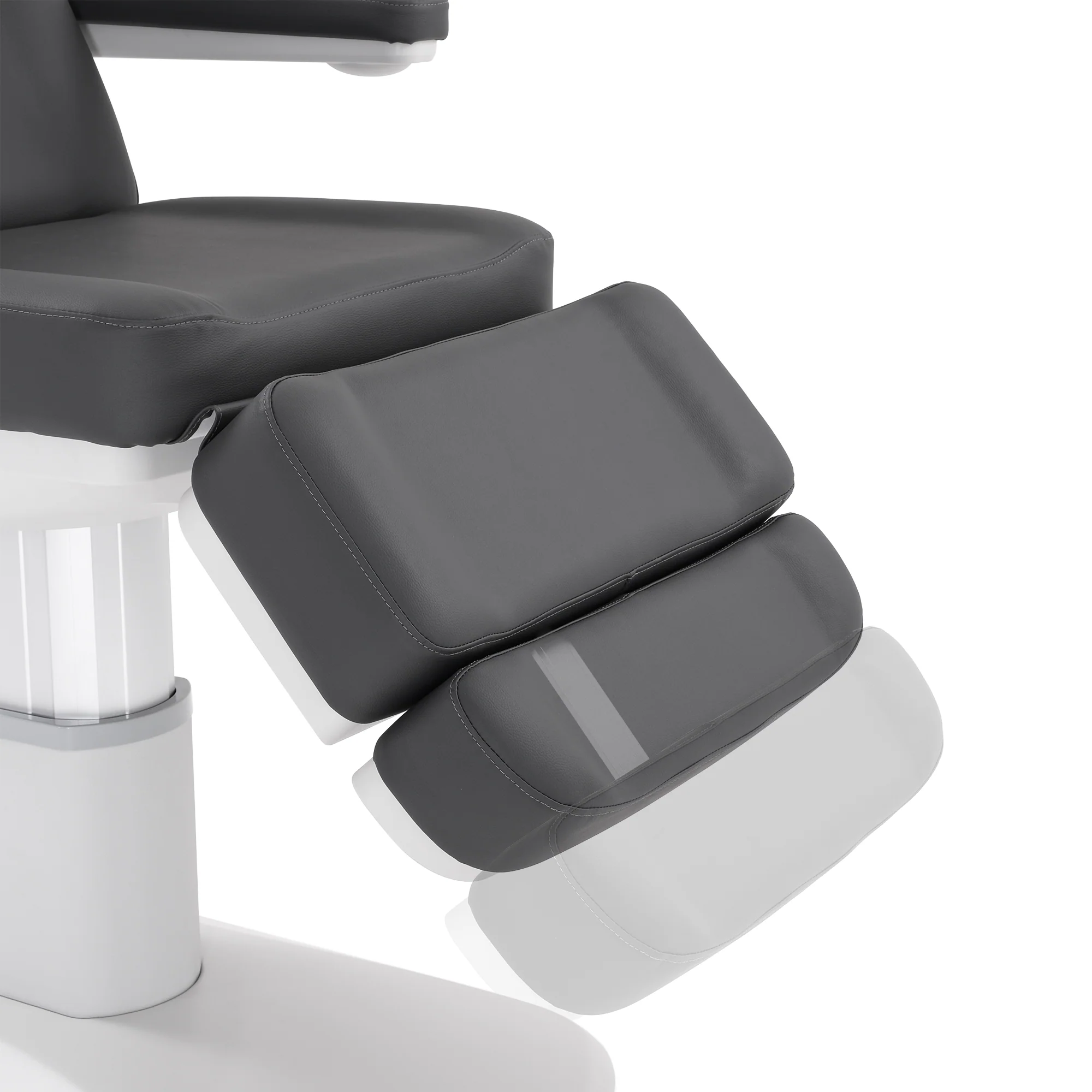 Silverfox Pedestal Lift Facial Chair, Dark Grey - Image 12