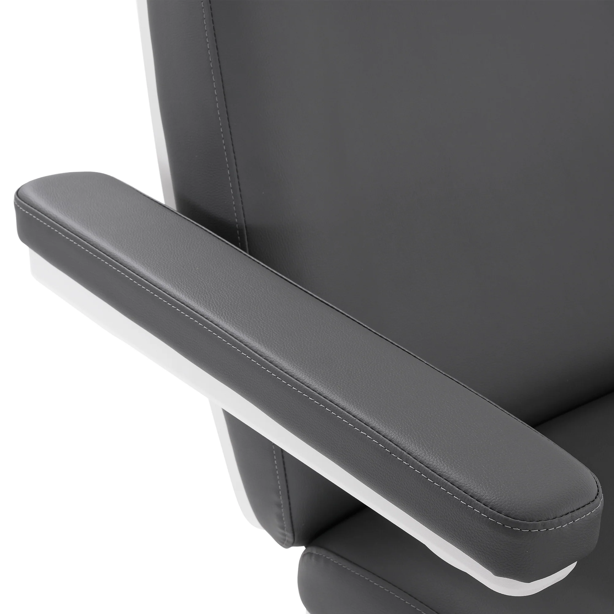 Silverfox Pedestal Lift Facial Chair, Dark Grey - Image 17