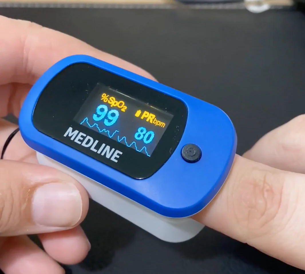 Soft Touch Finger Pulse Oximeter - Image 2