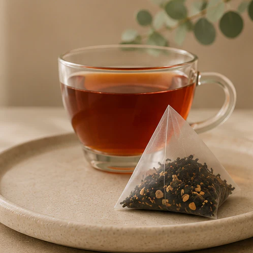 Spa Moments, Organic Black Tea, Ginger Peach, 100 ct