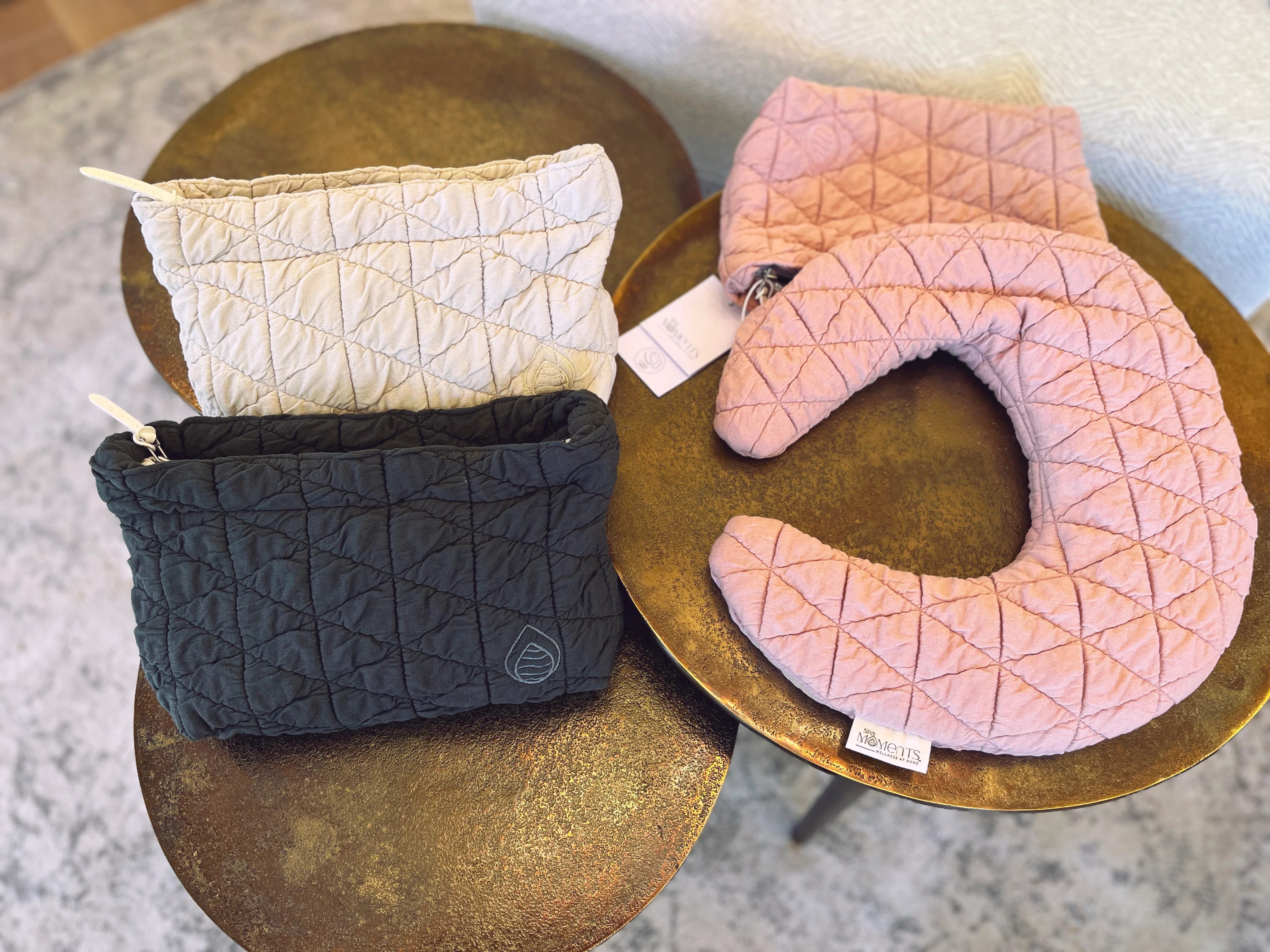 Spa Moments Quilted C-Neck Wrap - Image 12