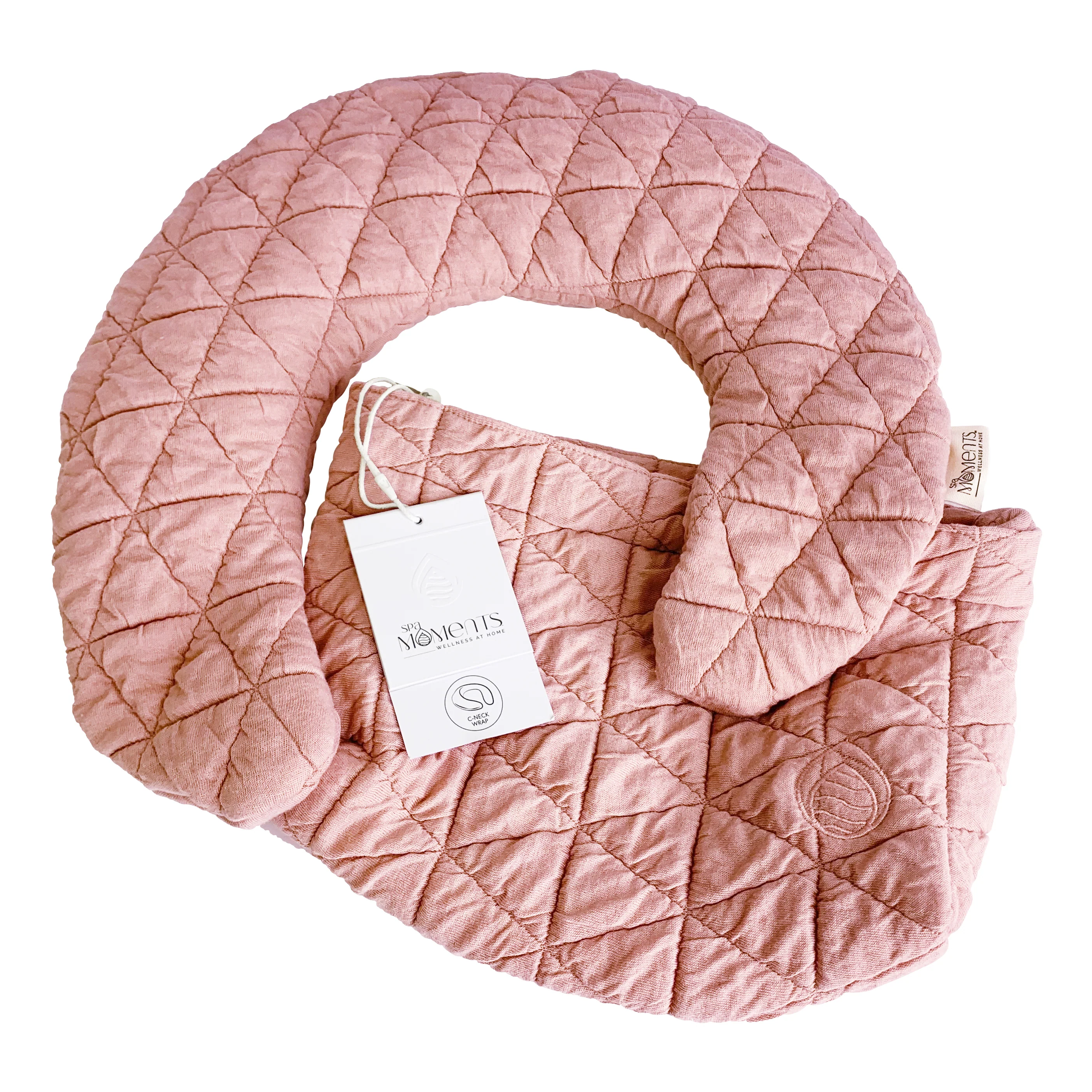 Spa Moments Quilted C-Neck Wrap - Image 17