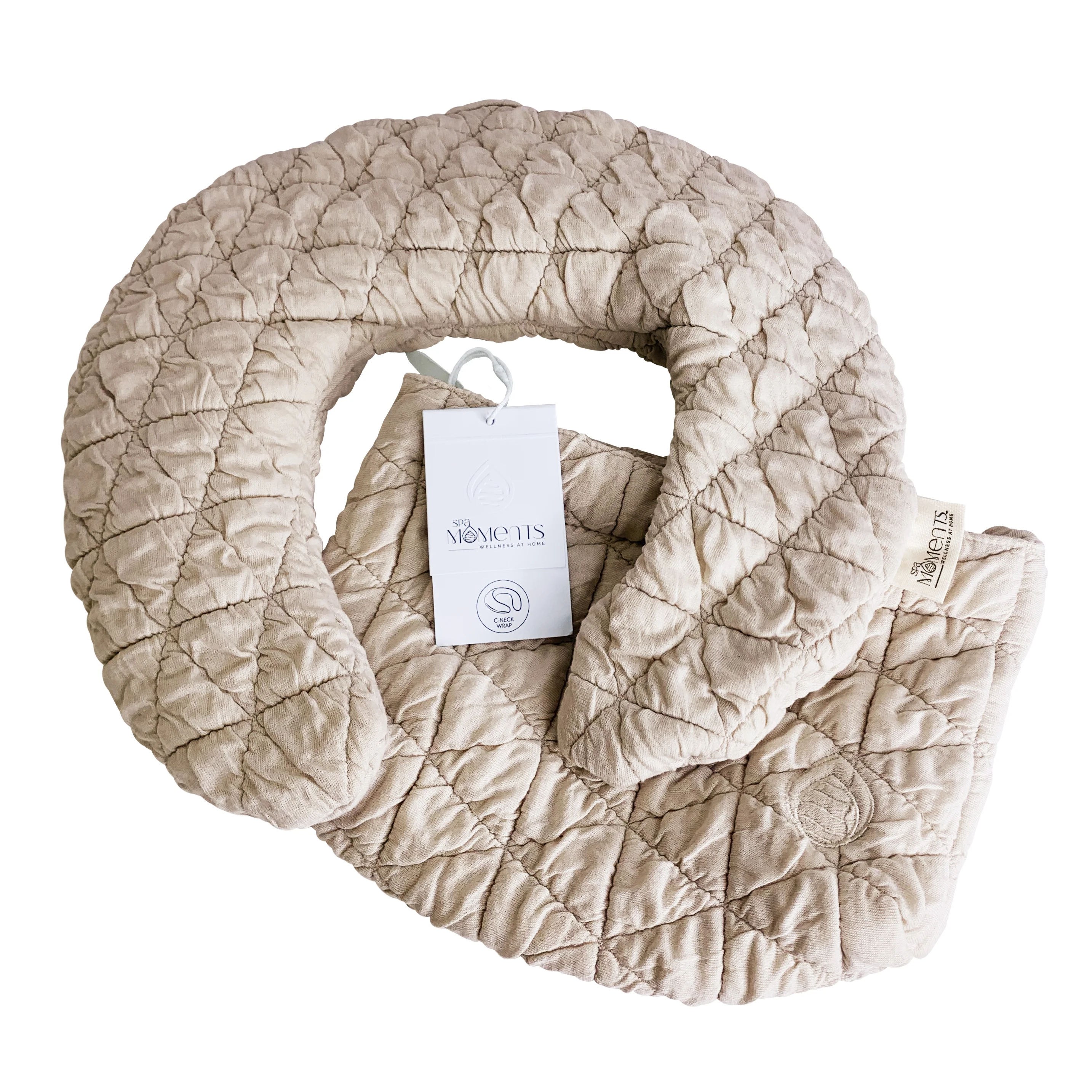 Spa Moments Quilted C-Neck Wrap - Image 24