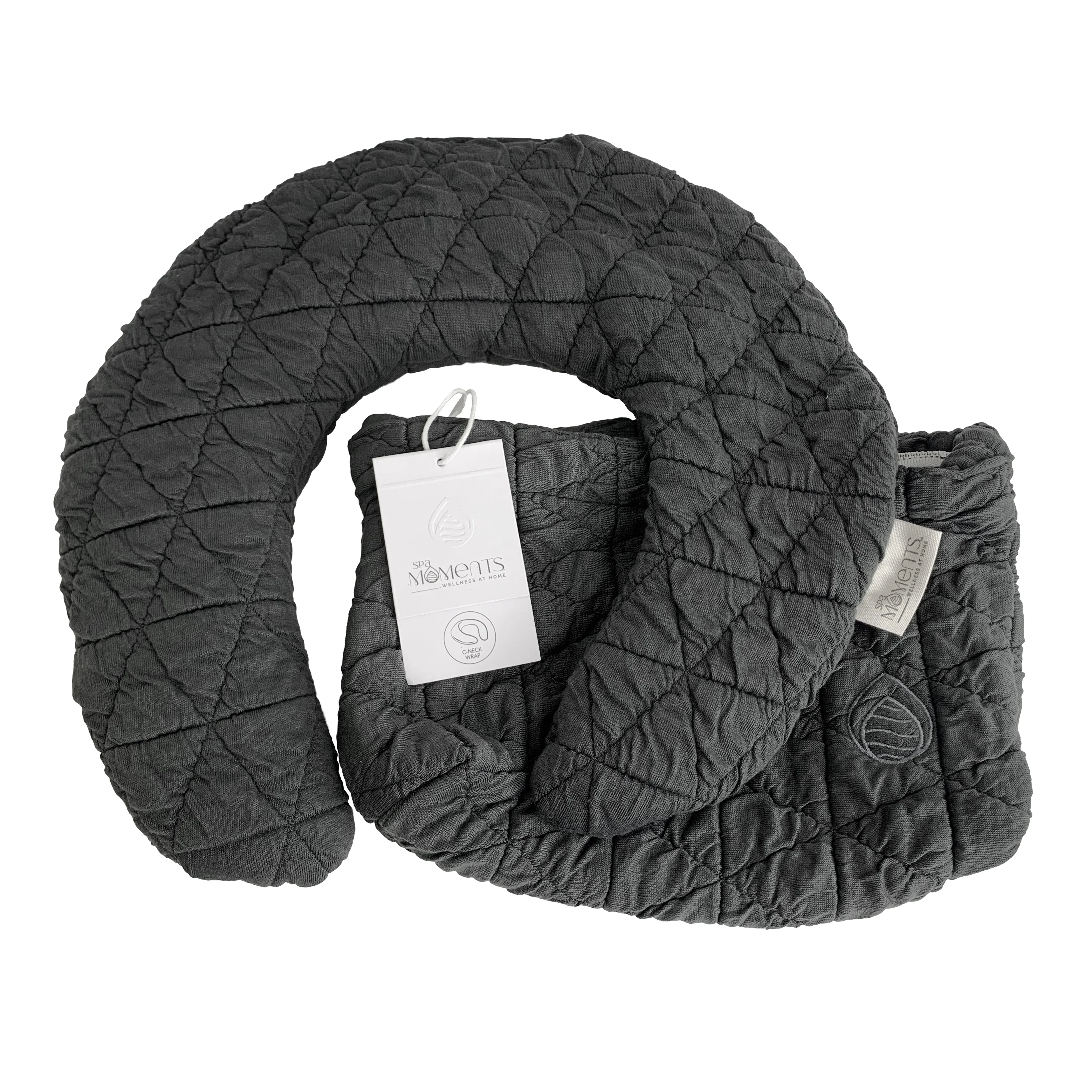 Spa Moments Quilted C-Neck Wrap - Image 4