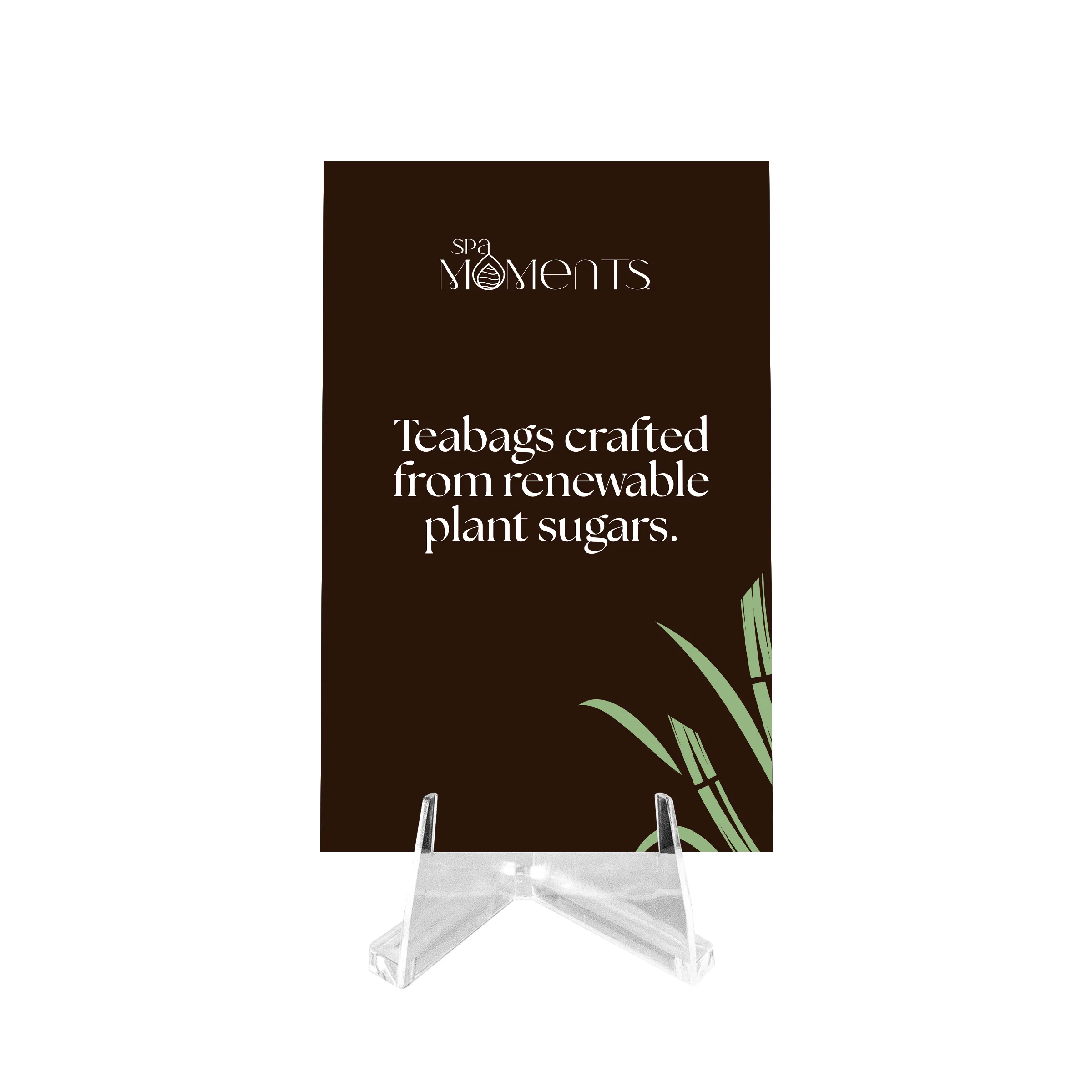 Spa Moments Tea Service Signage, Set of 6 - Image 5