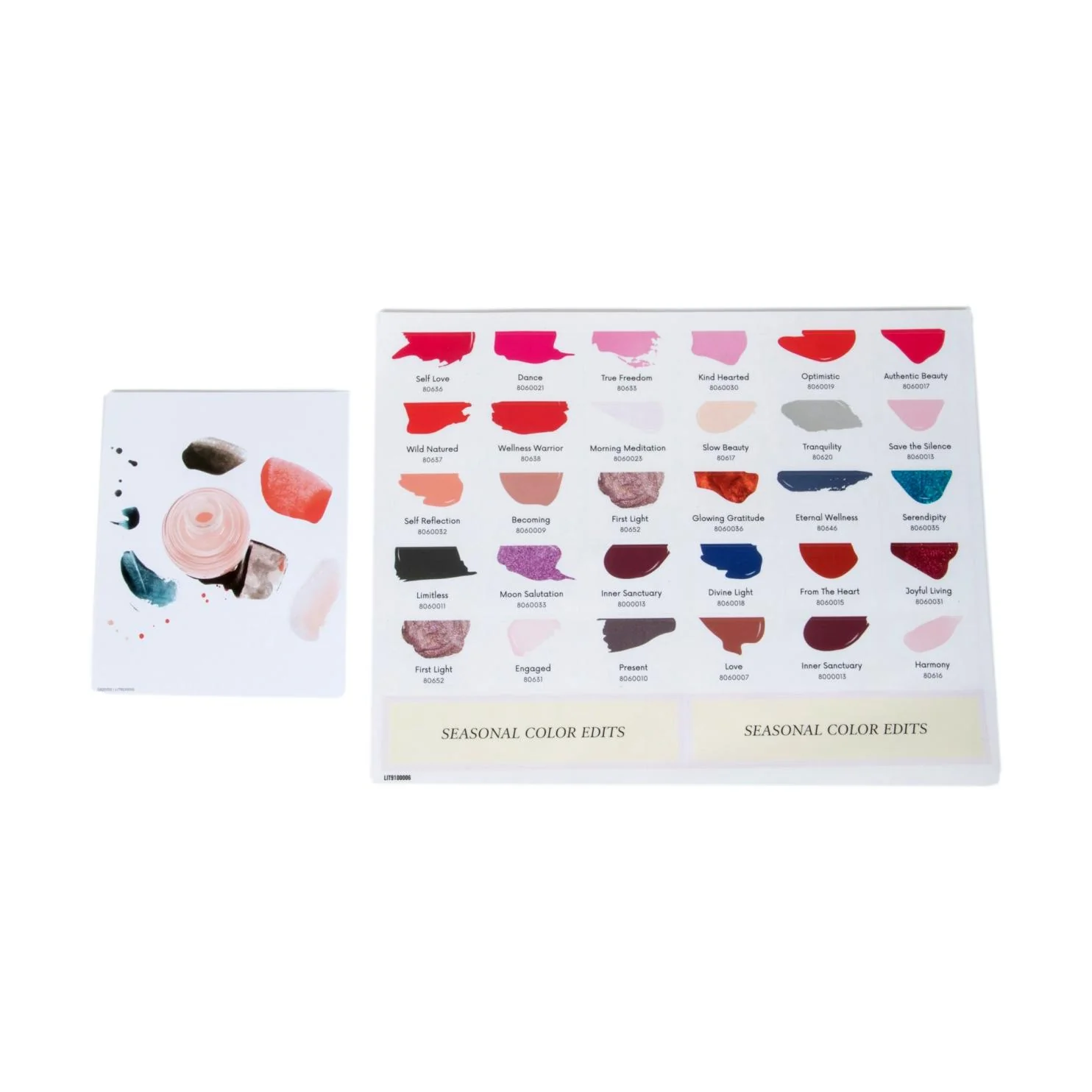 SpaRitual Retro-Kit with Nourishing Vegan Color Lacquers, 3 each of 30 Shades, for Small Display - Image 6