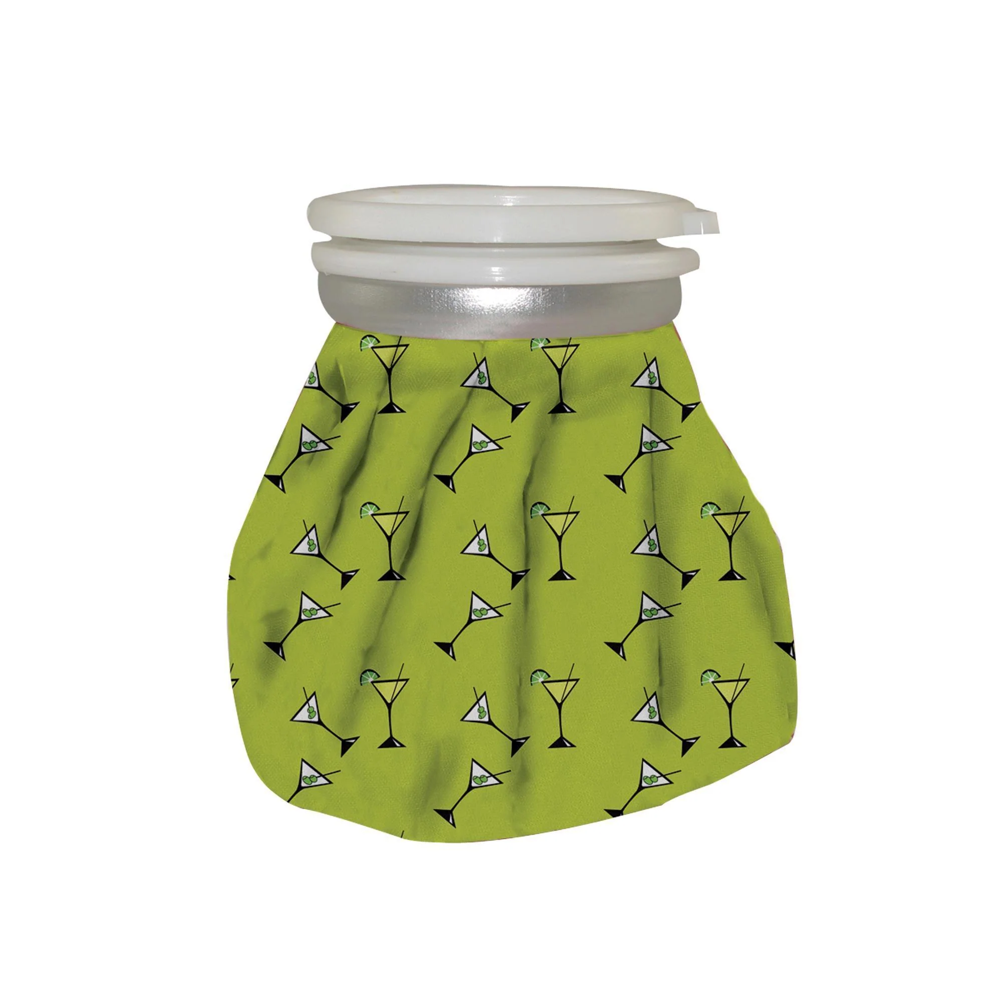 Spa Sister Martini Ice Bag, Green