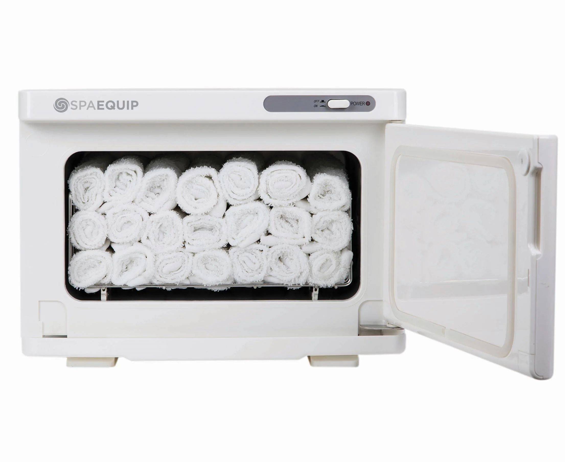 SpaEquip Small UV Hot Towel Cabinet, White - Image 3