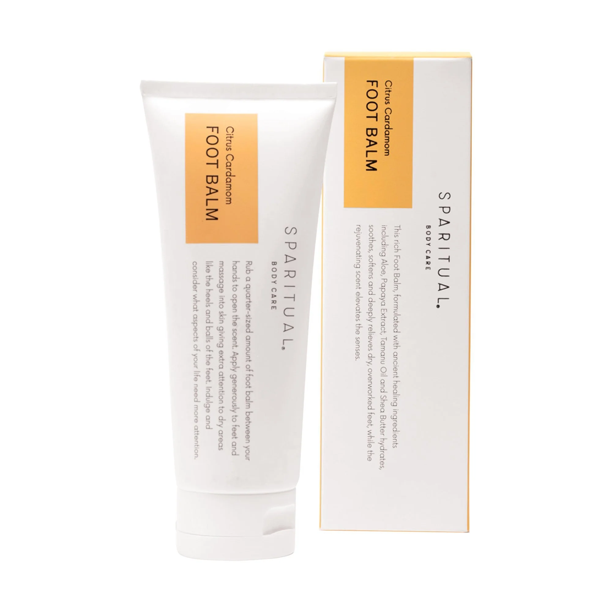 SpaRitual Citrus Cardamom Foot Balm, 3.4 fl oz