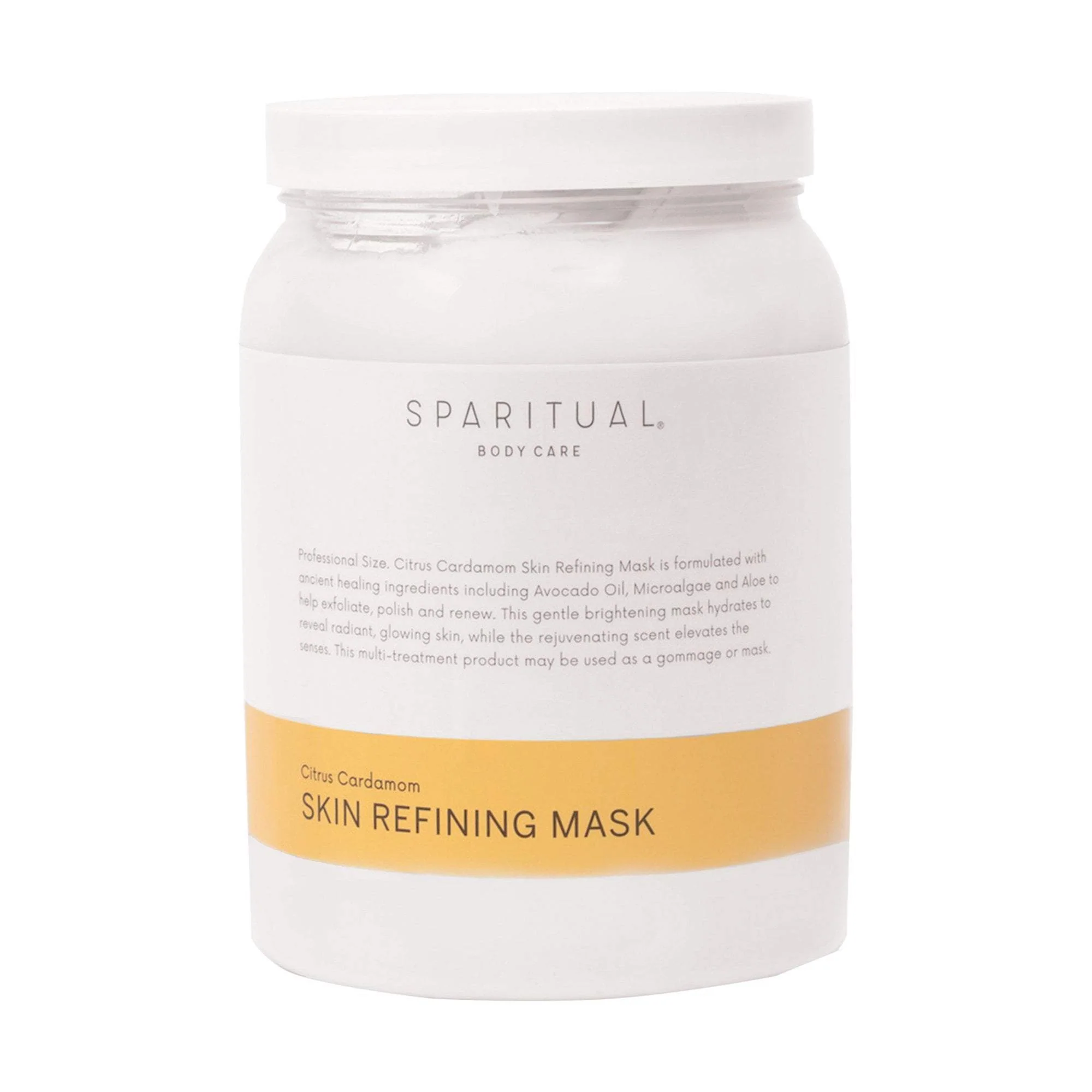 SpaRitual Citrus Cardamom Skin Refining Mask, 59 oz
