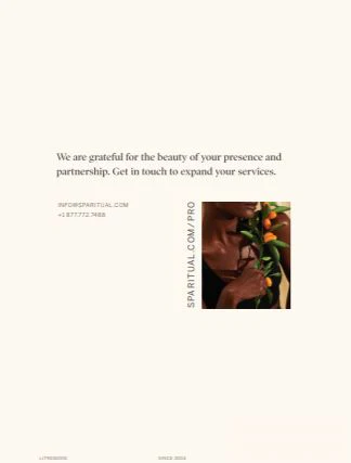 SpaRitual Corporate Menu TriFold Brochure - Image 6