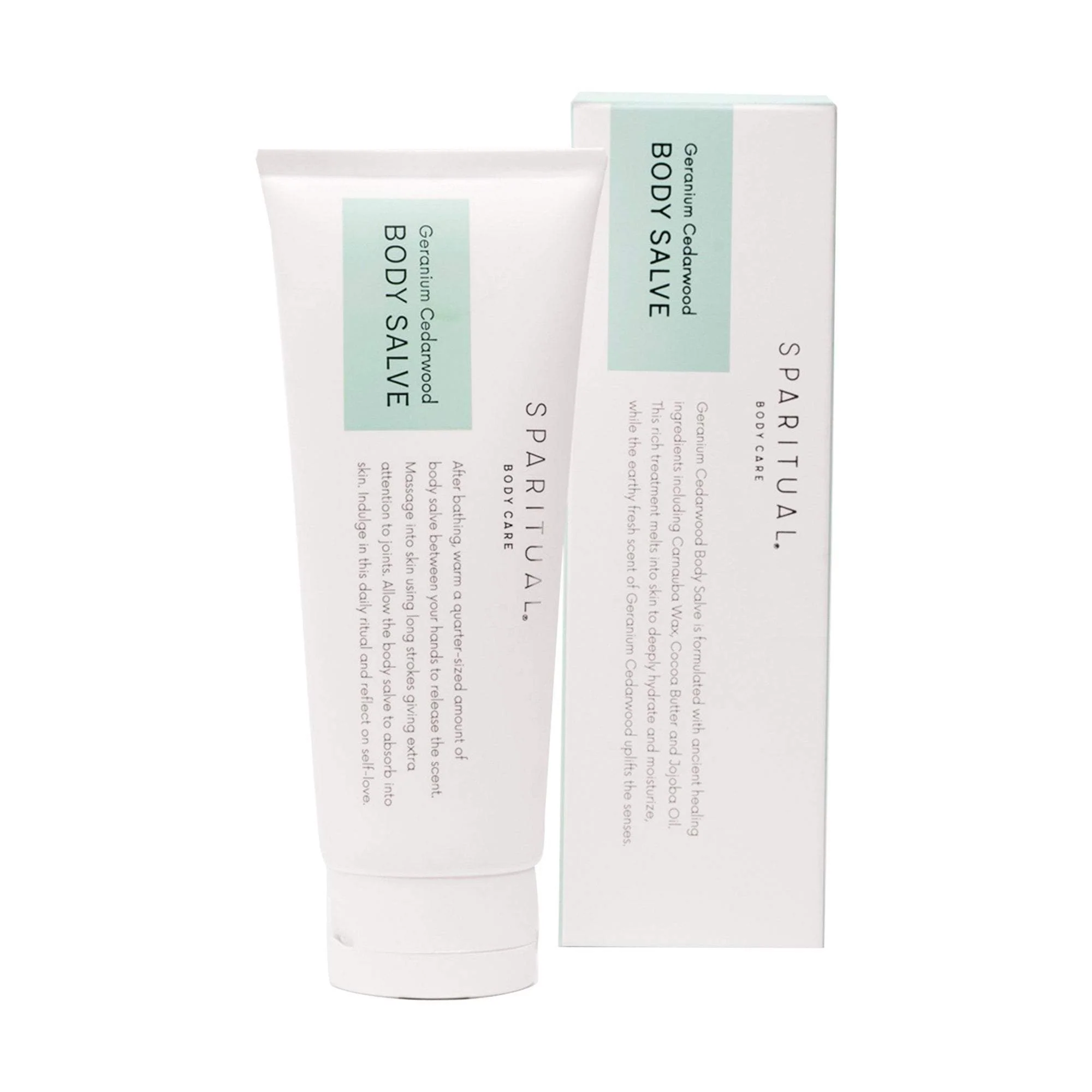 SpaRitual Geranium Cedarwood Body Salve, 3.4 fl oz