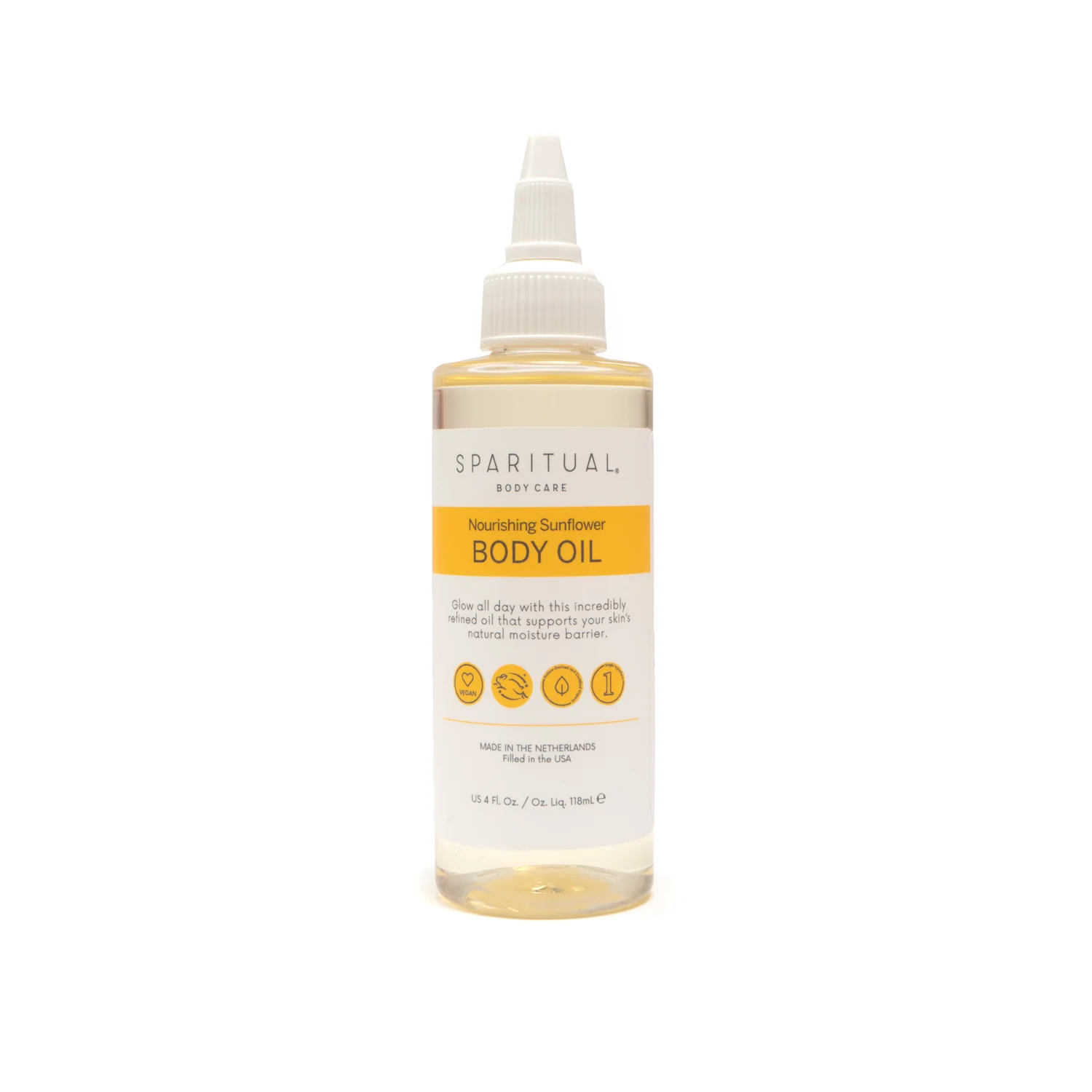 SpaRitual Nourishing Sunflower Body Oil, 4 fl oz