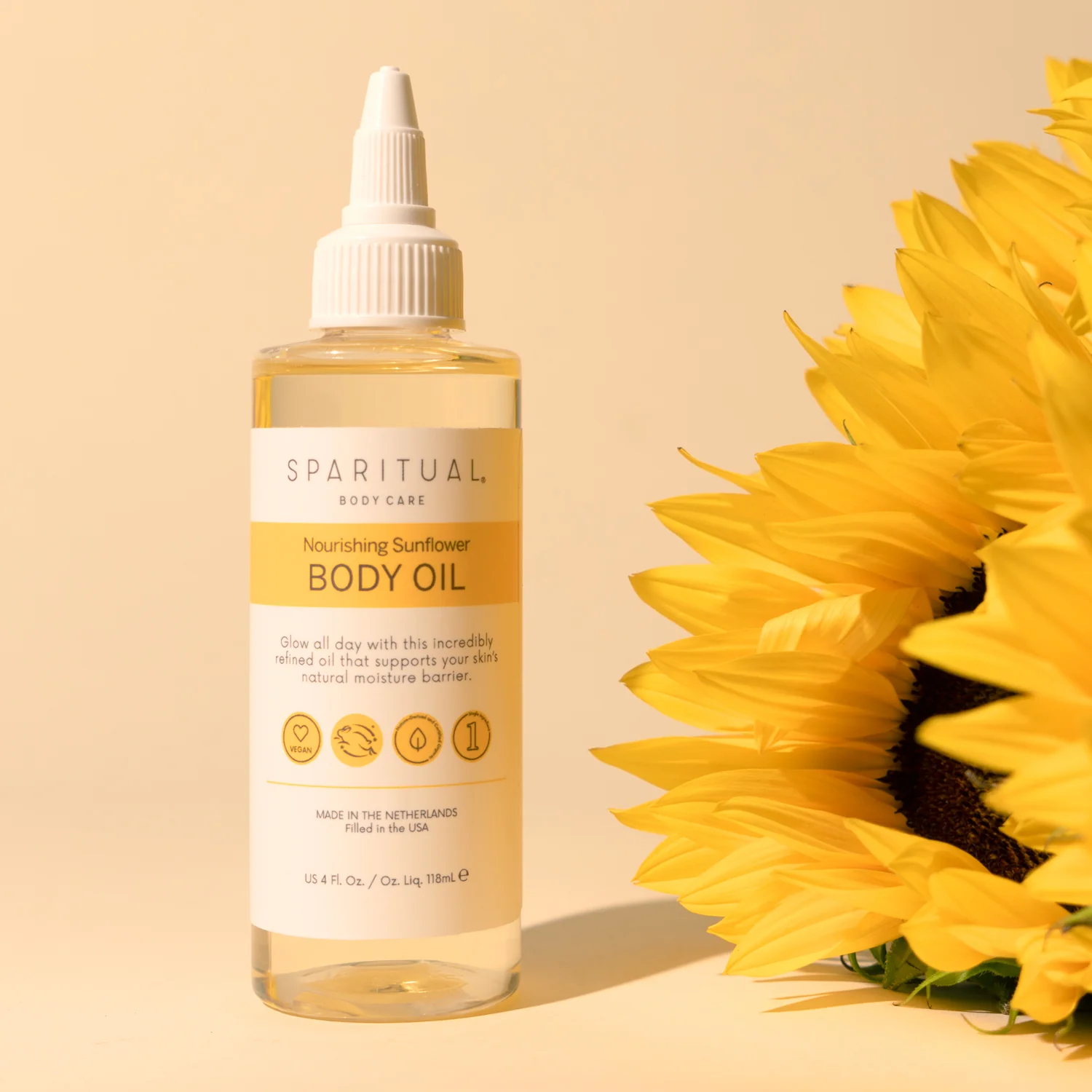 SpaRitual Nourishing Sunflower Body Oil, 4 fl oz - Image 2