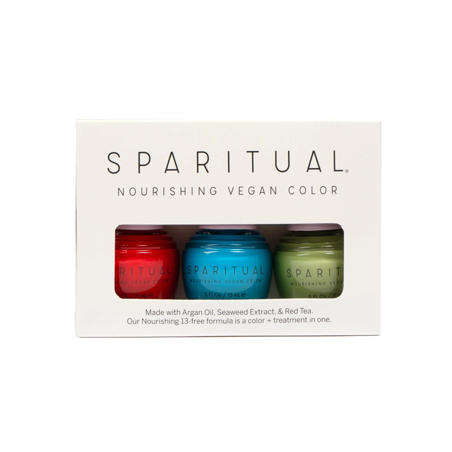 SpaRitual Nourishing Vegan Color, Because I'm Happy Trio Set - Image 2