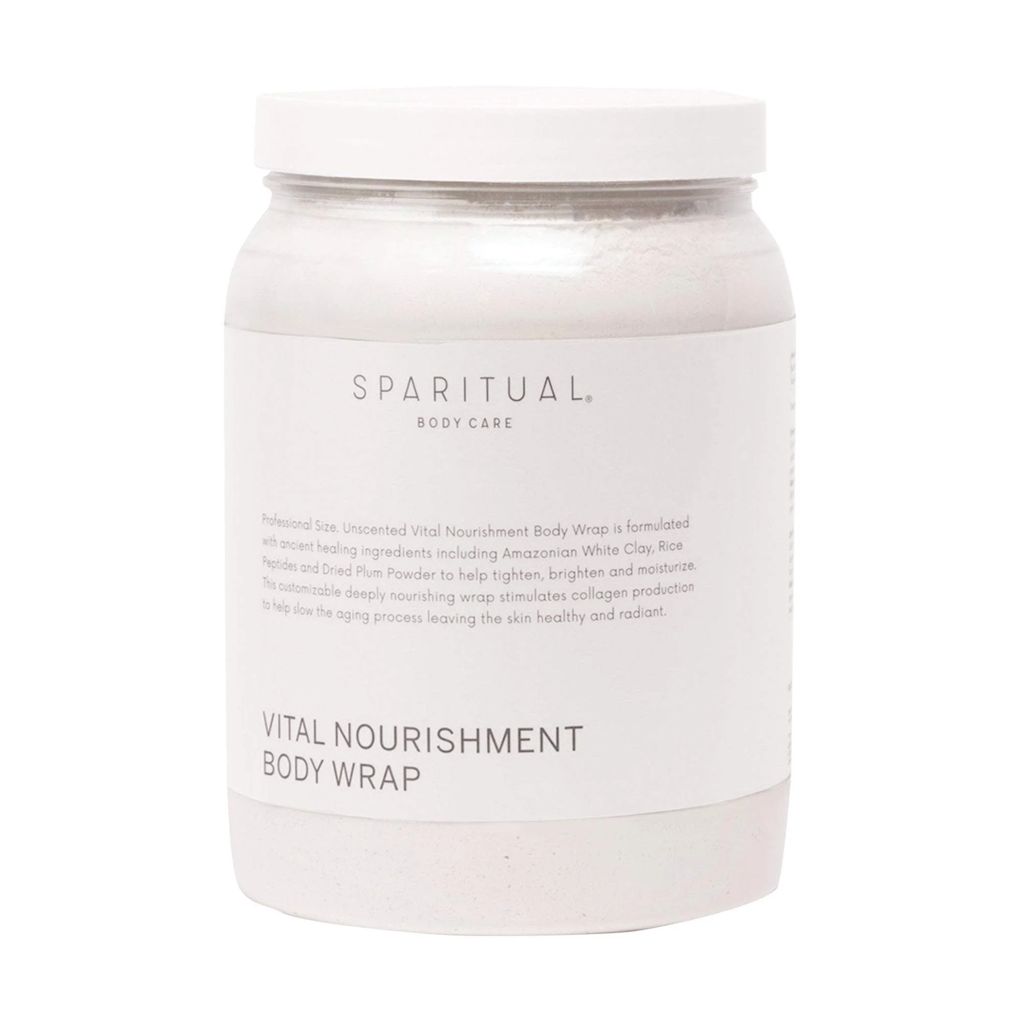SpaRitual Unscented Vital Nourishment Body Wrap, 35 oz