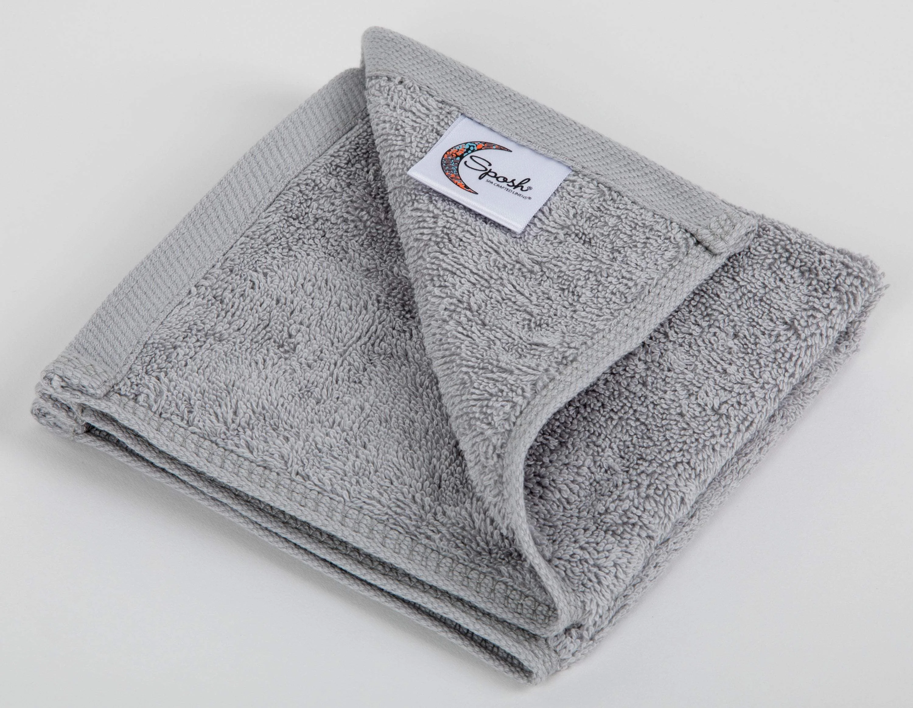 Sposh Luxury Terry Wash Cloth, 11 x 11, 600 GSM - Image 6